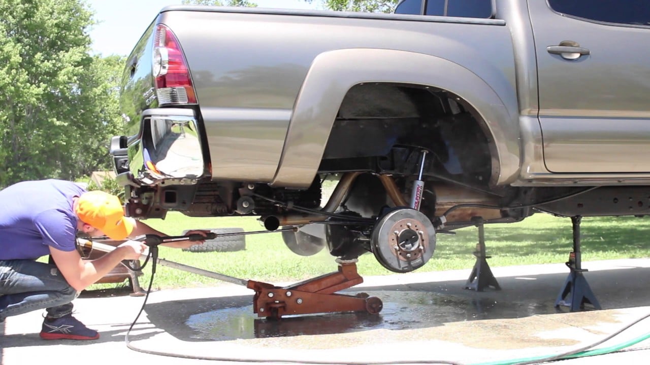 Pulling the Blocks | Squatting the Tacoma