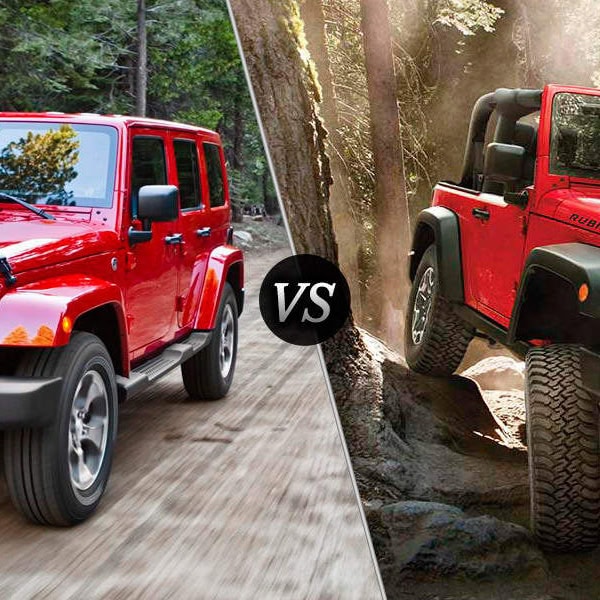 Jeep Wrangler vs Jeep Wrangler Unlimited