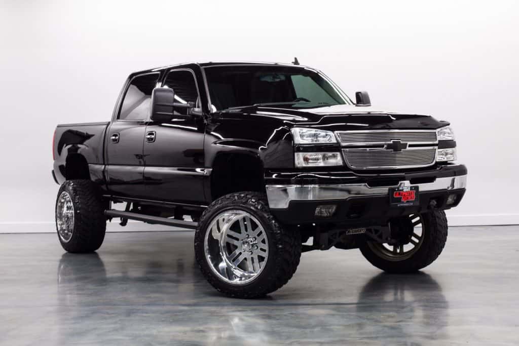 lifted truck