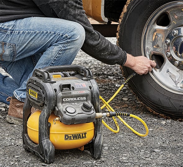 The DeWalt brand produces some of the best home air compressor products.
