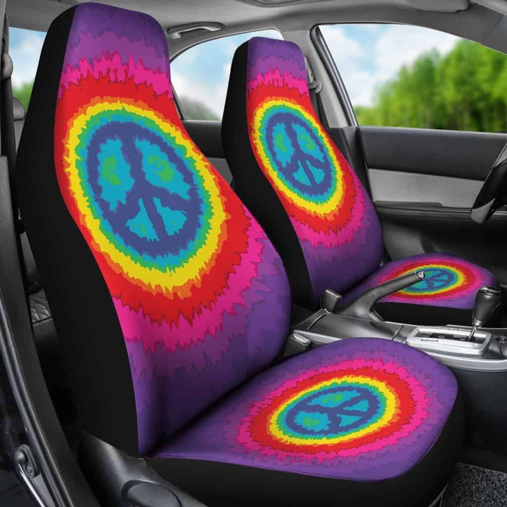 Ride in style and protect your seats with some great Hippie Seat Covers.