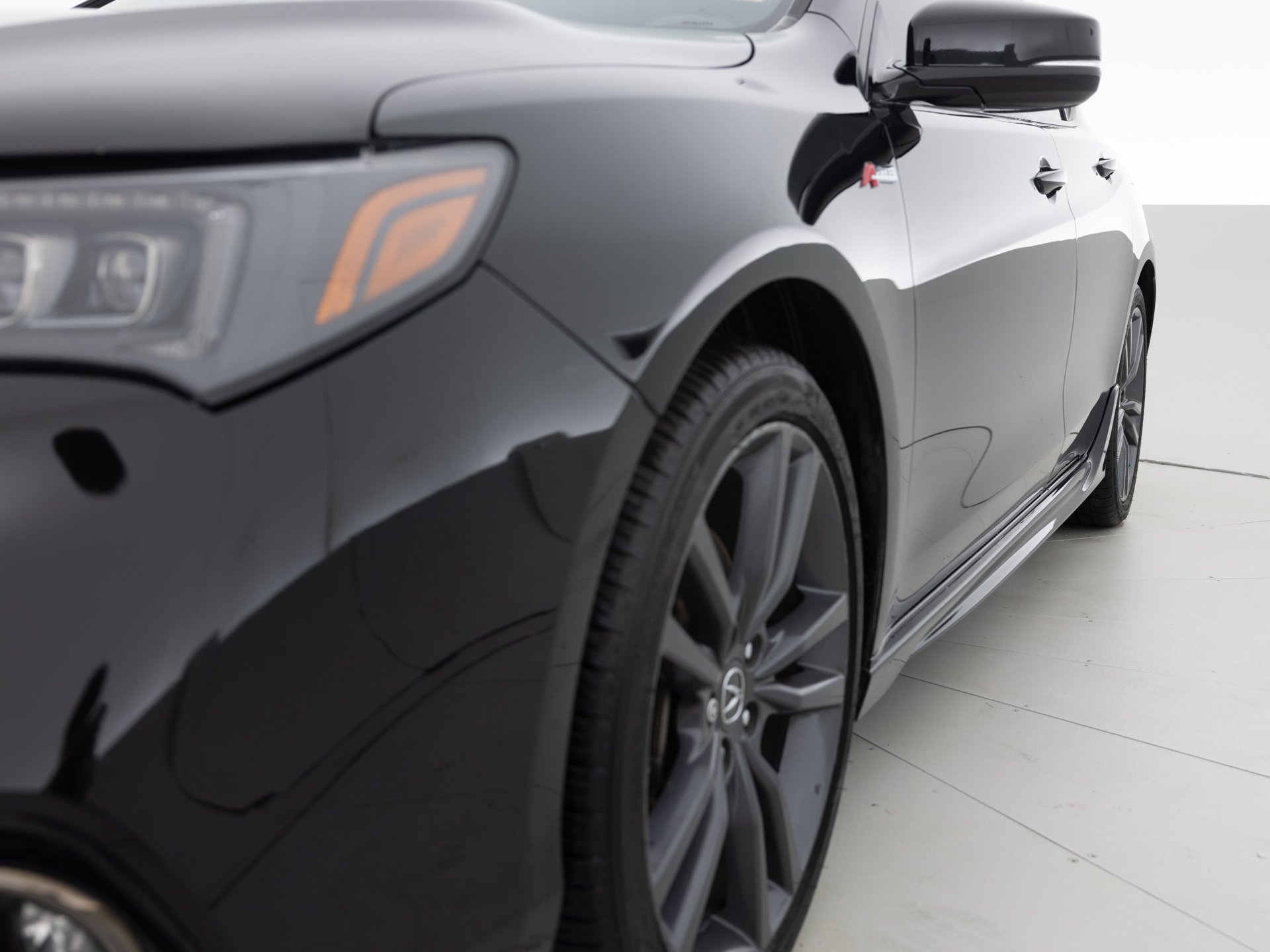 black acura tlx 35 3