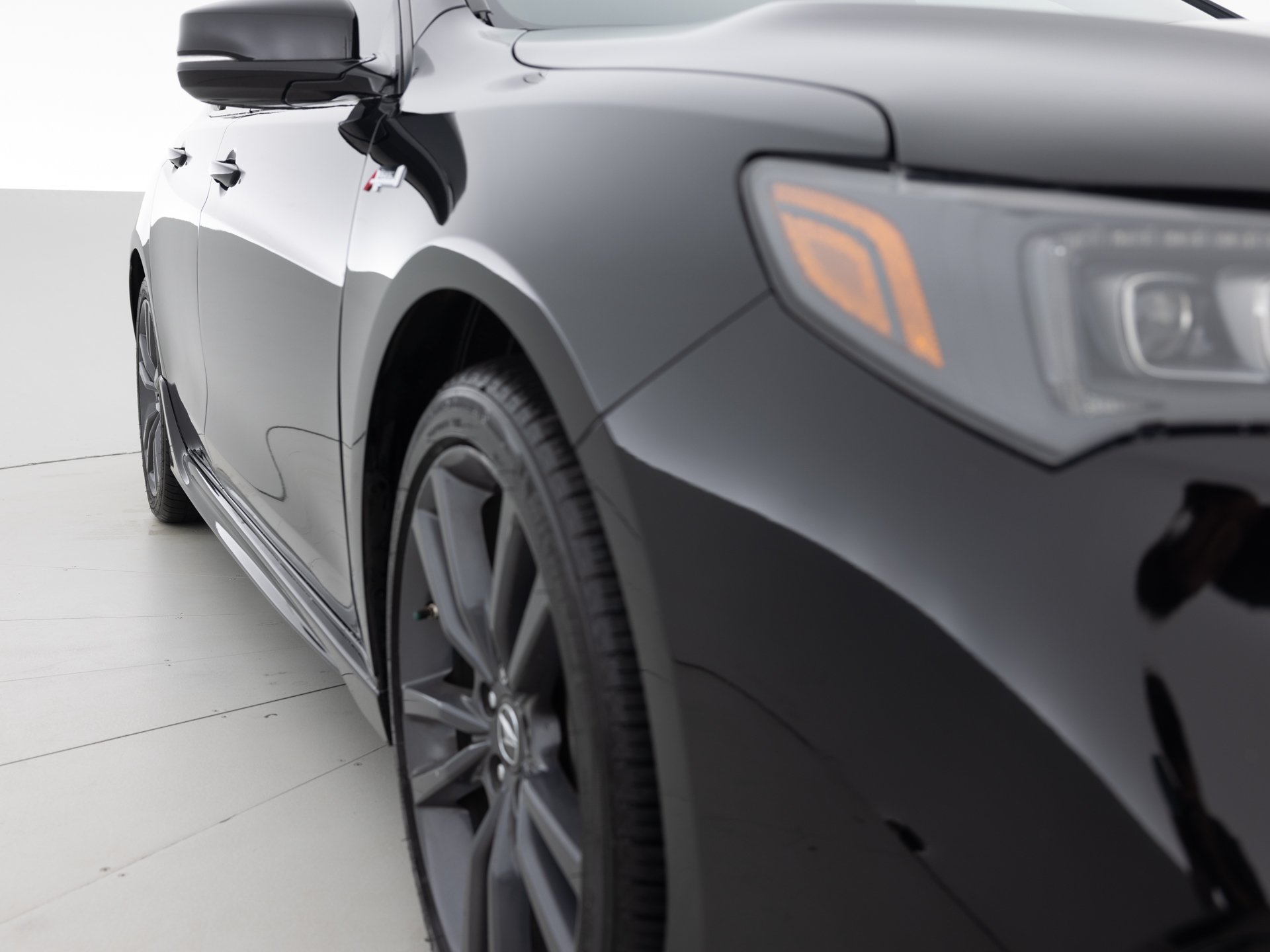 black acura tlx 35 4