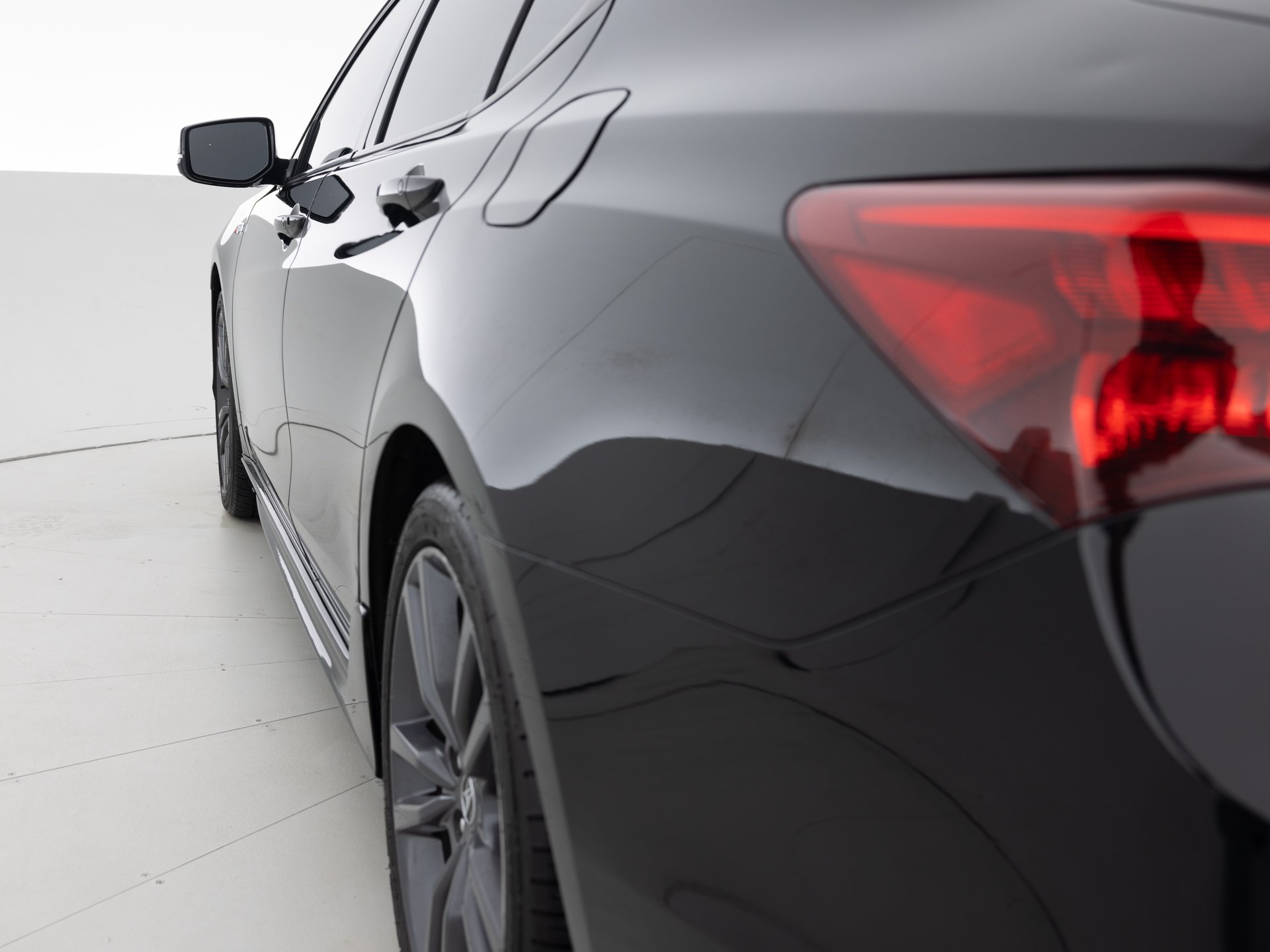 black acura tlx 35 6