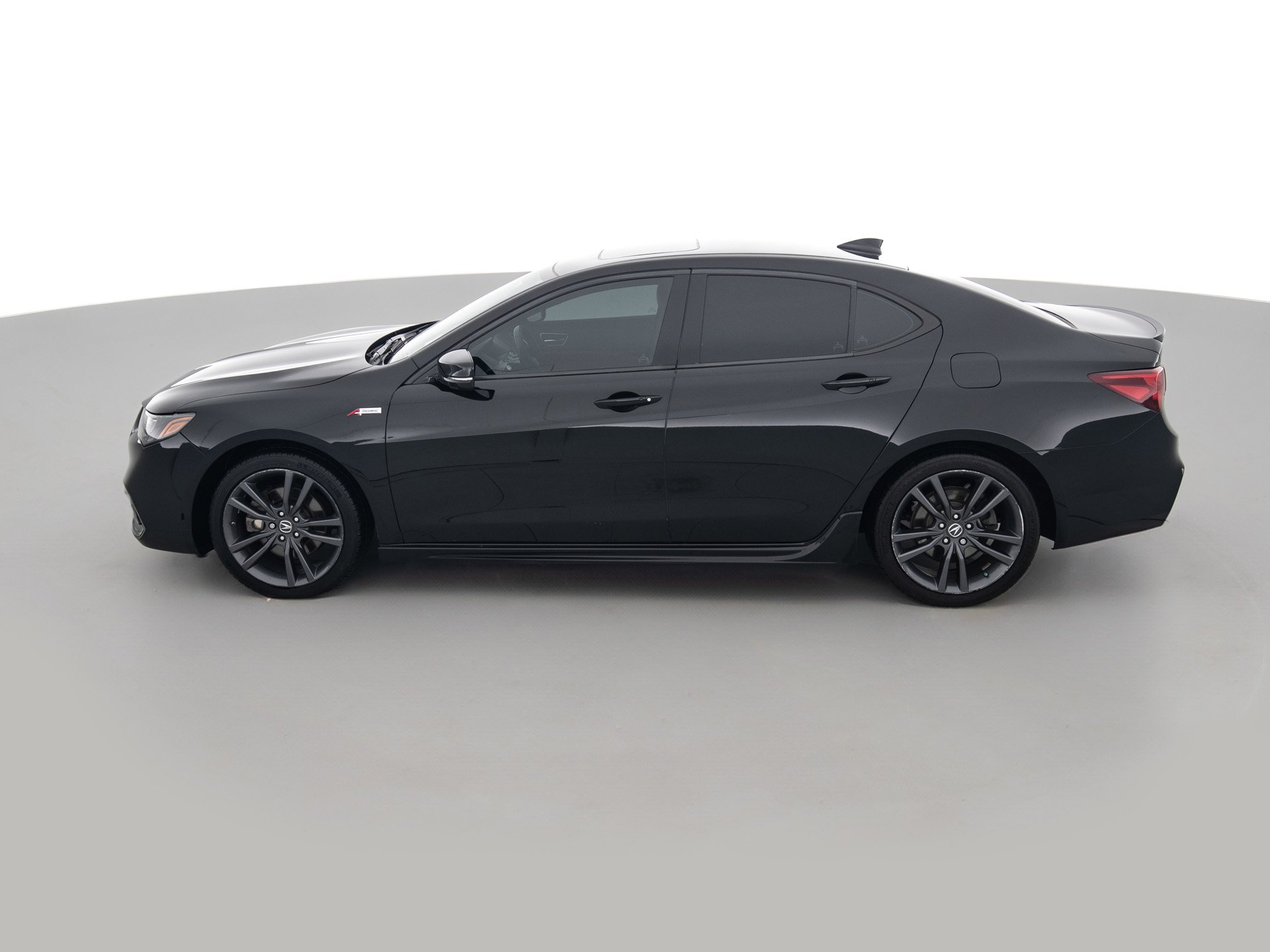 black acura tlx 35 7
