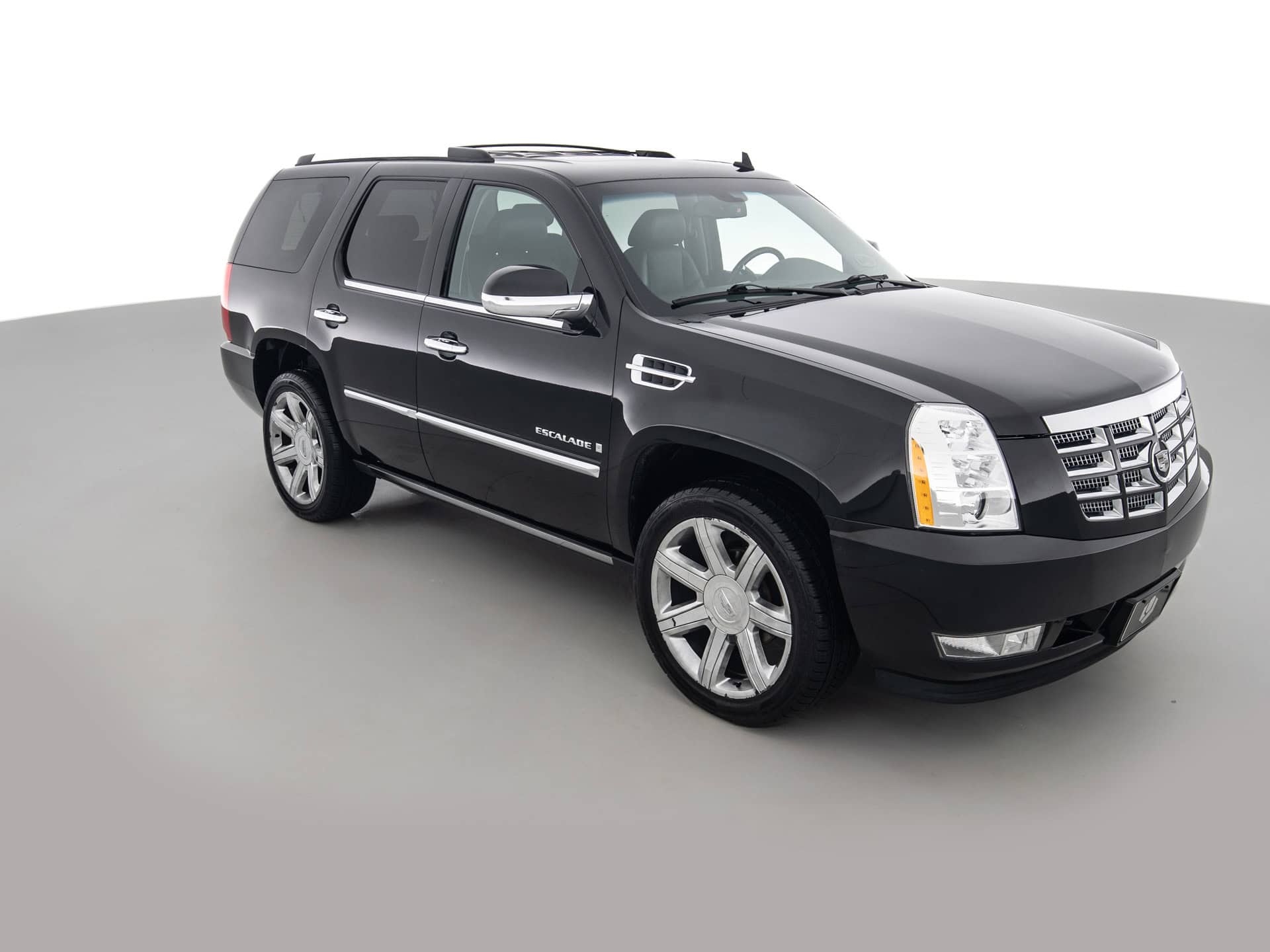 black cadillac escalade sport 2