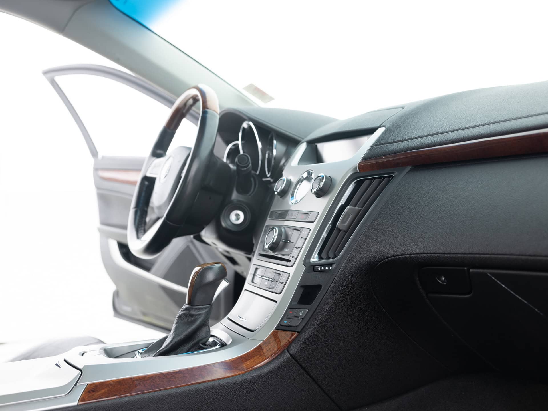 Used Black Cadillac Sedan-19 for Sale