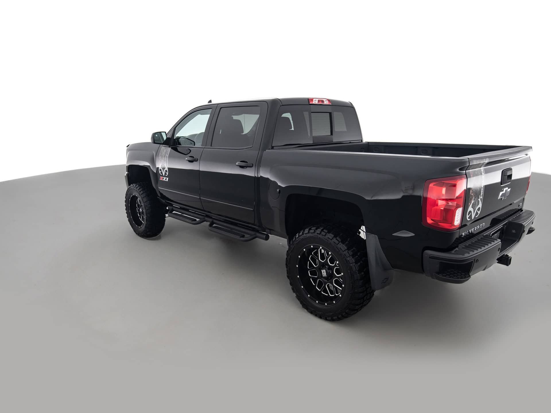 black chevrolet silverado z71 ltz 6