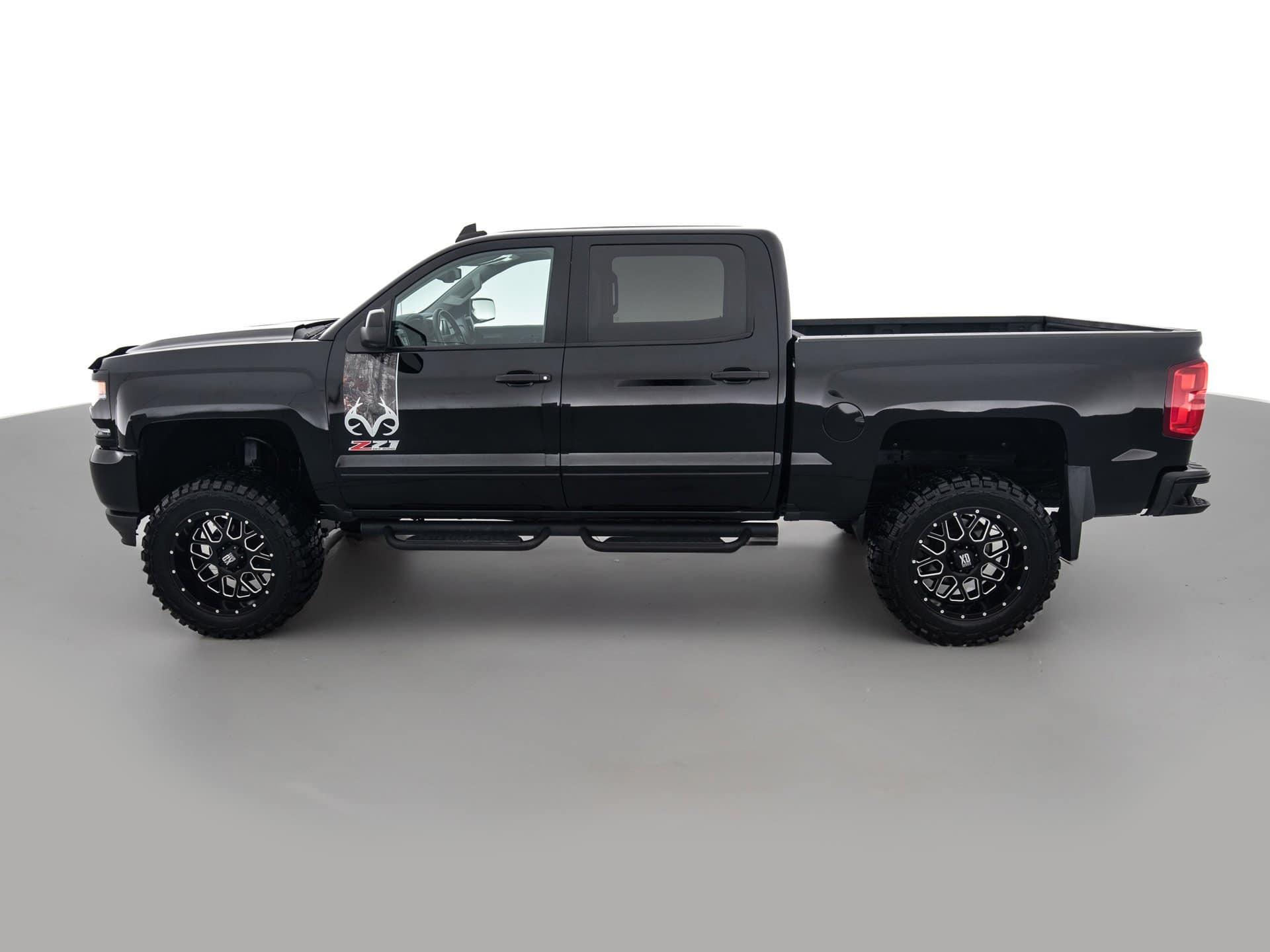 black chevrolet silverado z71 ltz 7
