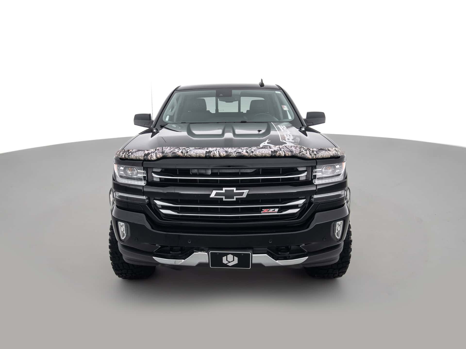 black chevrolet silverado z71 ltz