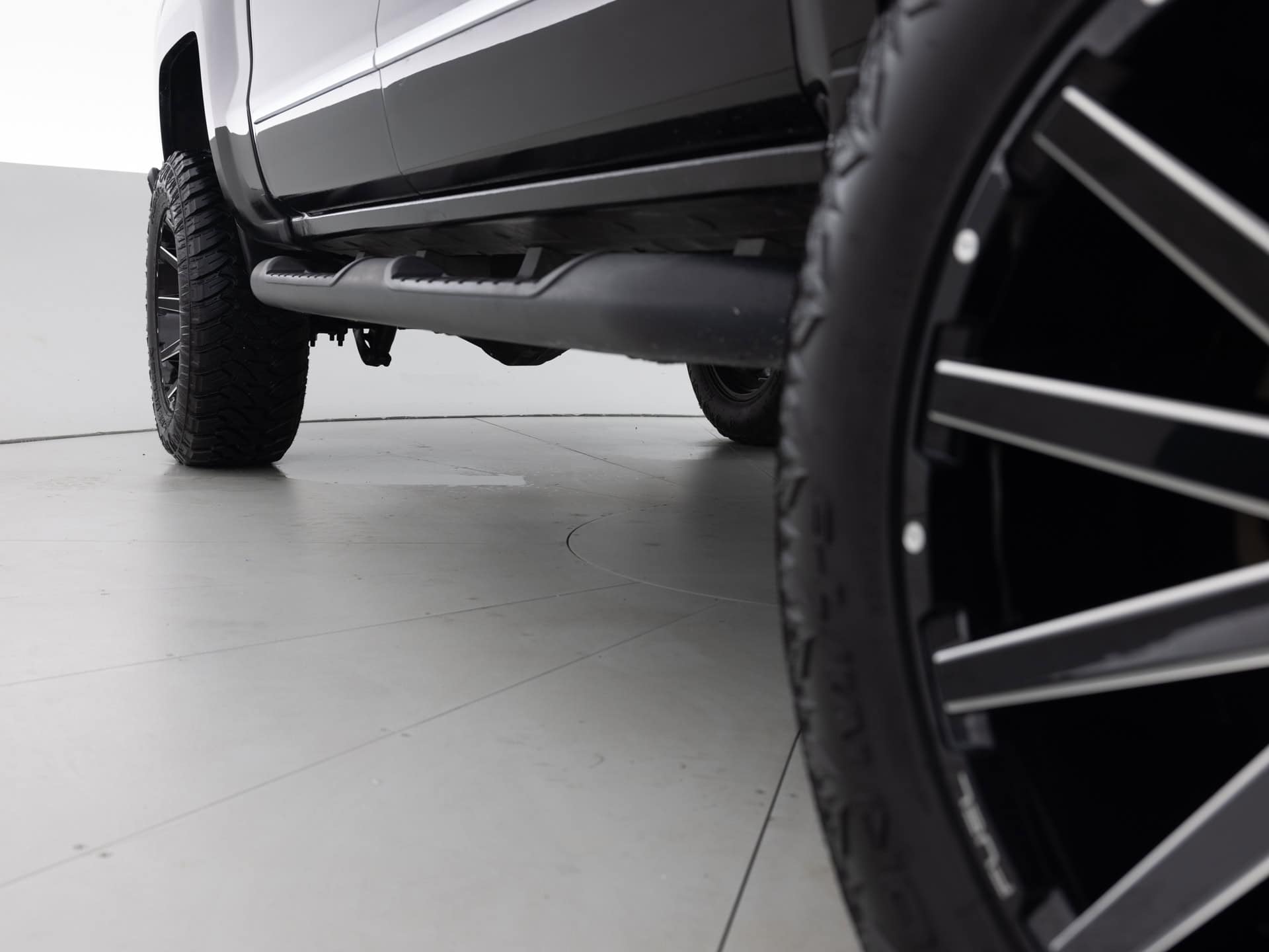 black chevrolet silverado ltx z71 13