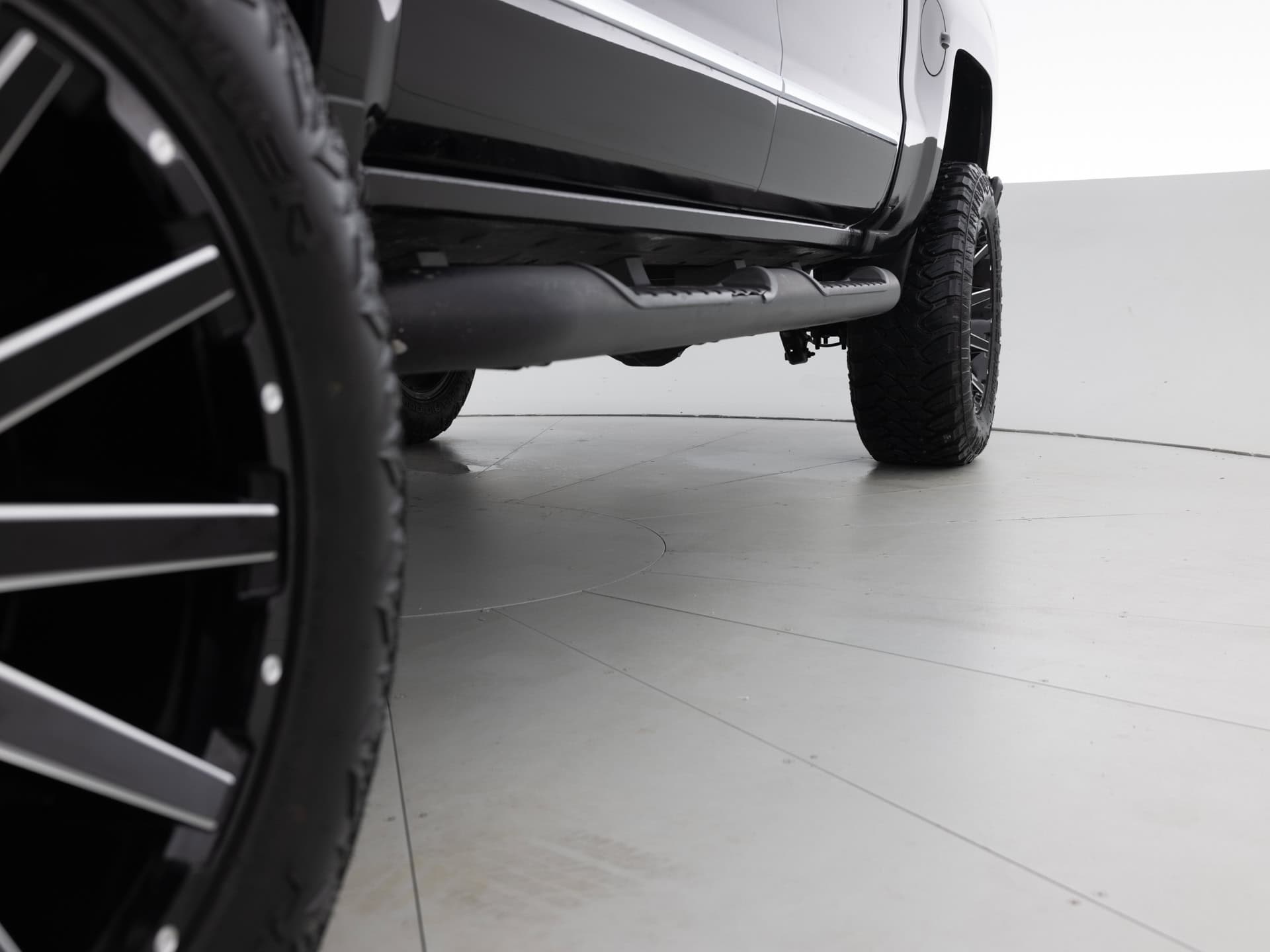 black chevrolet silverado ltx z71 14