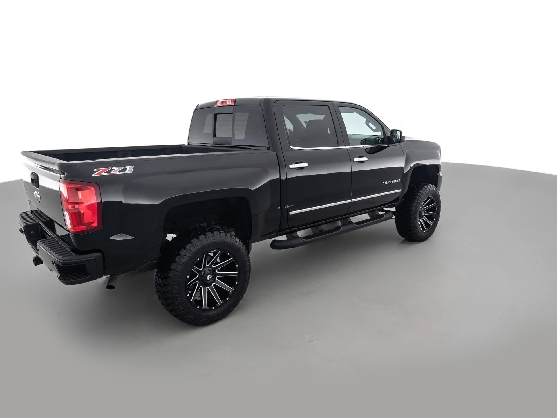black chevrolet silverado ltx z71 4
