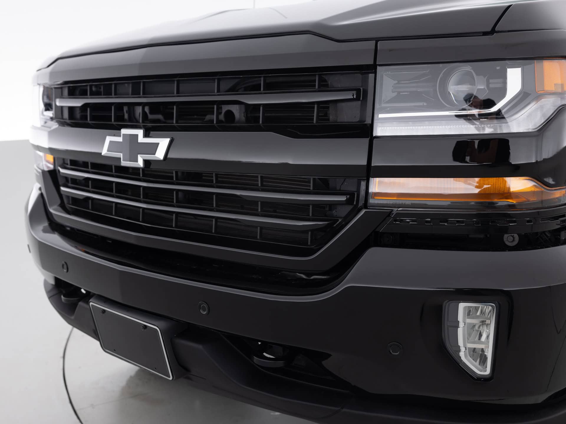 black chevrolet silverado ltx z71 7
