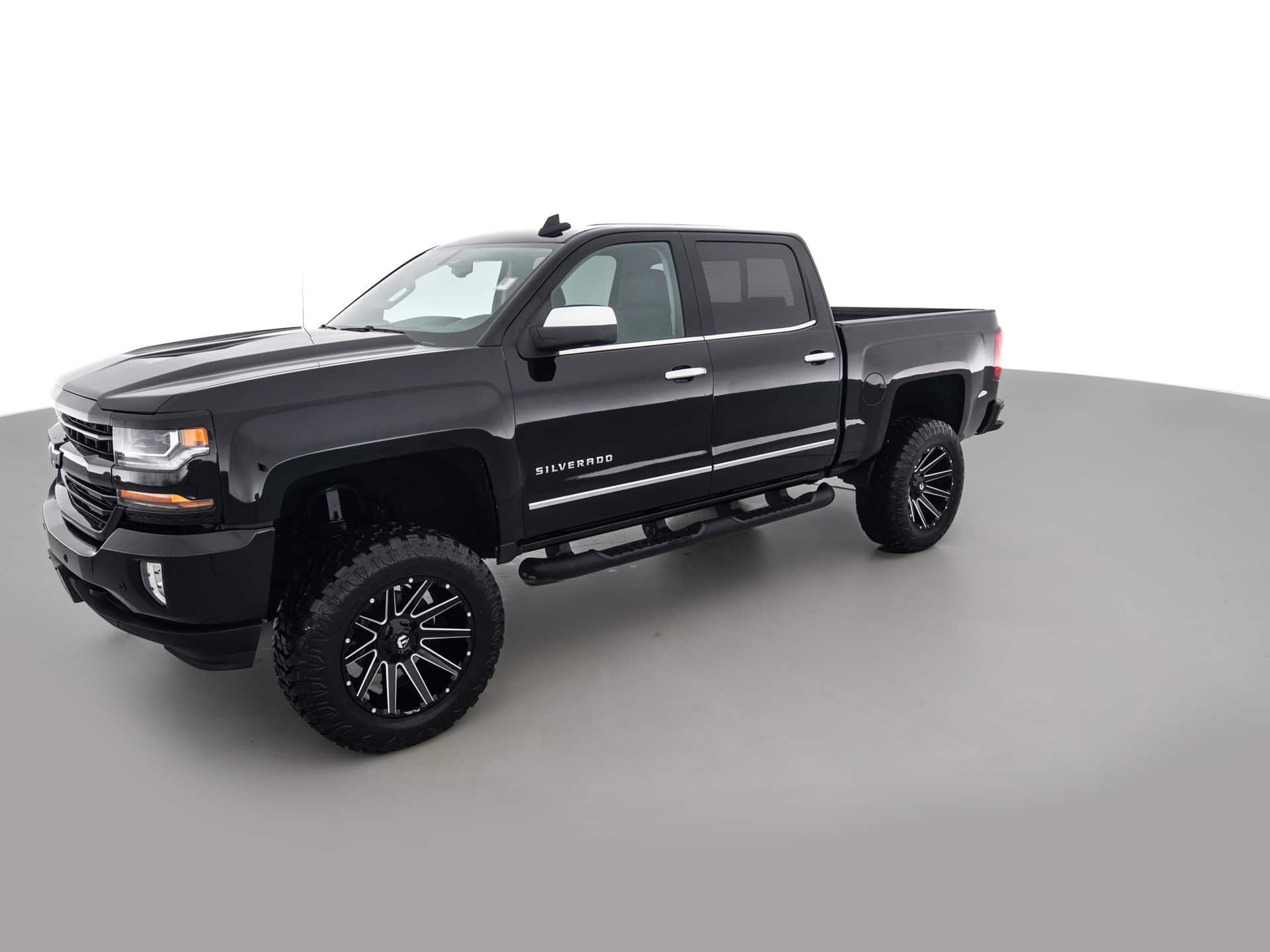 black chevrolet silverado ltx z71 8