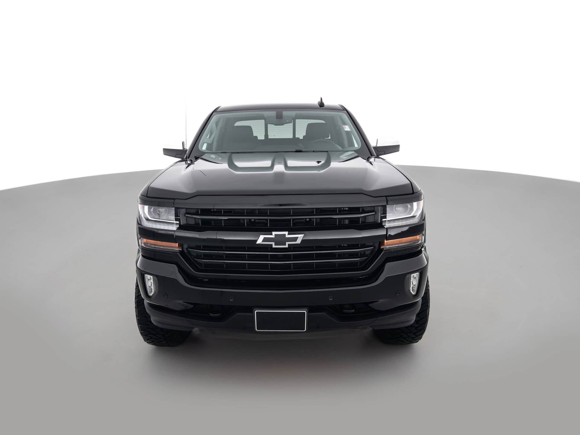 black chevrolet silverado ltx z71