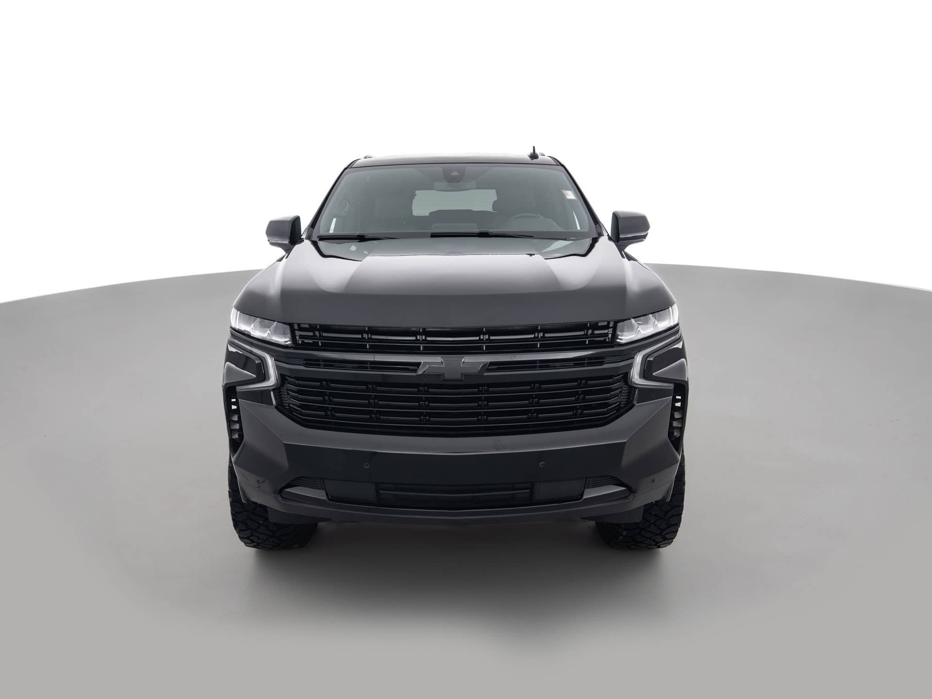 black chevrolet suburban lt