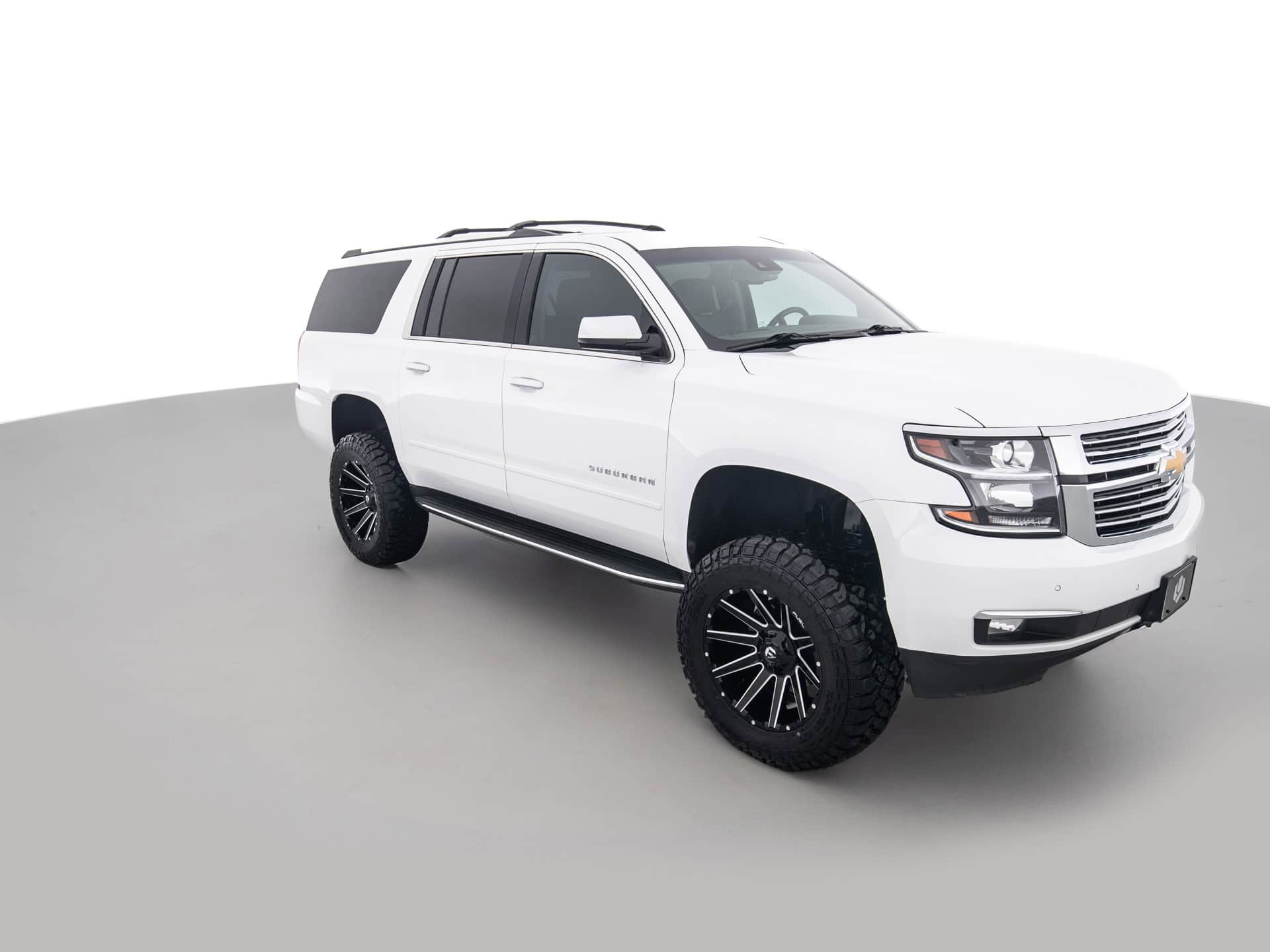 black chevrolet suburban prem 2