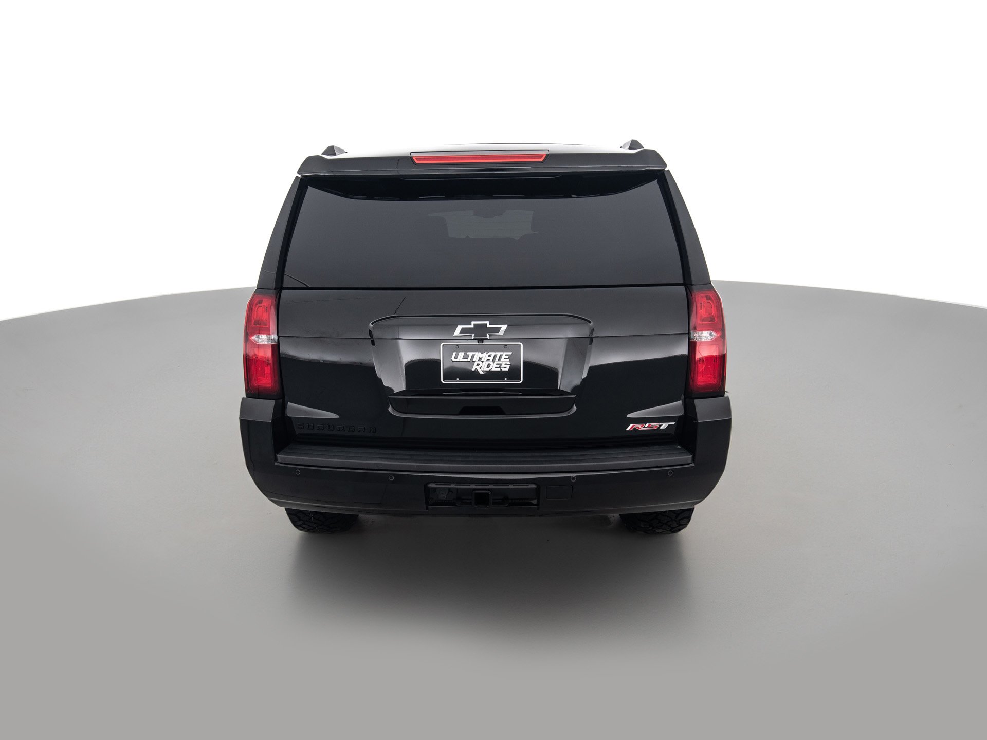 black chevrolet suburban prem 5
