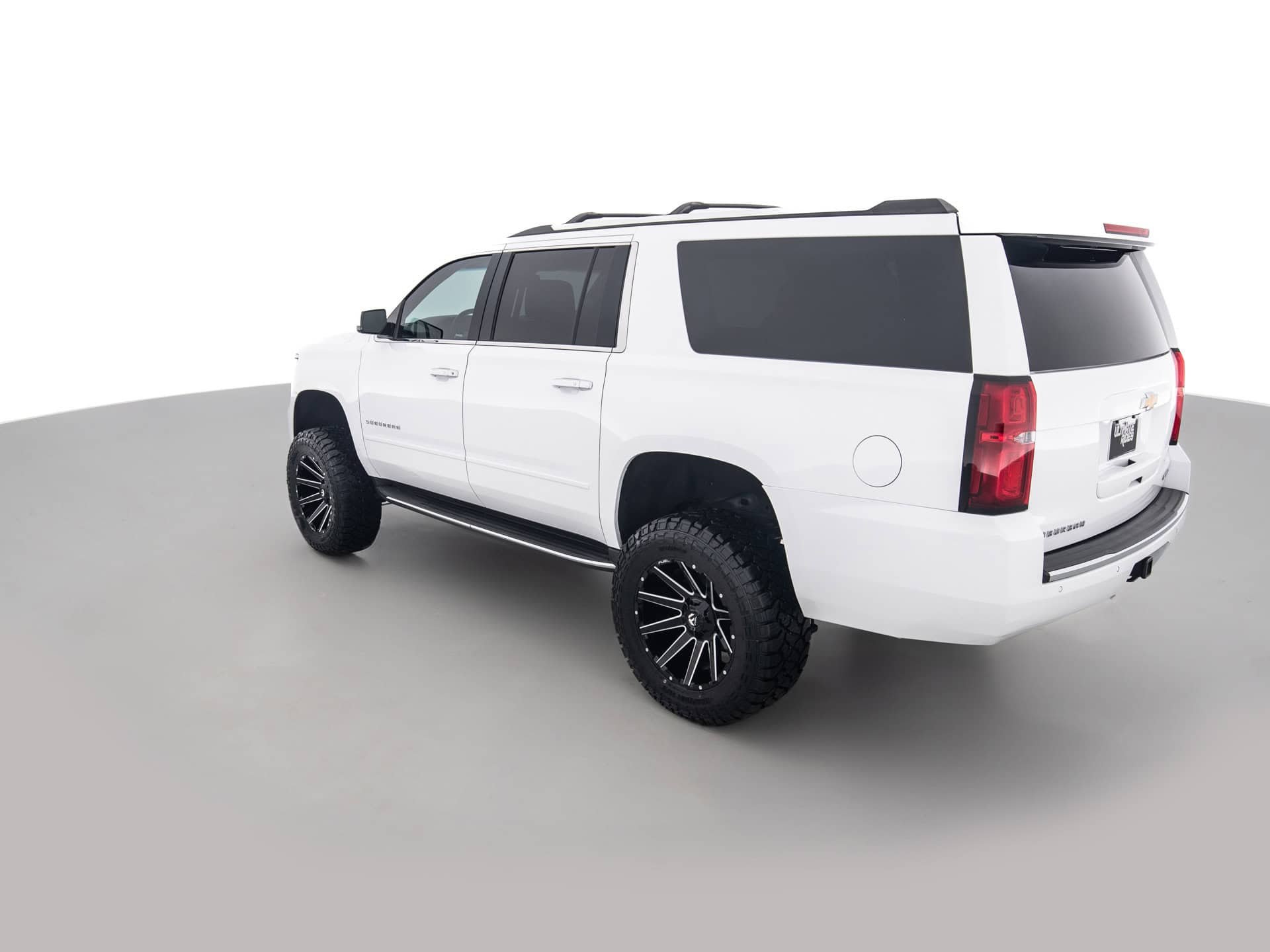 black chevrolet suburban prem 6