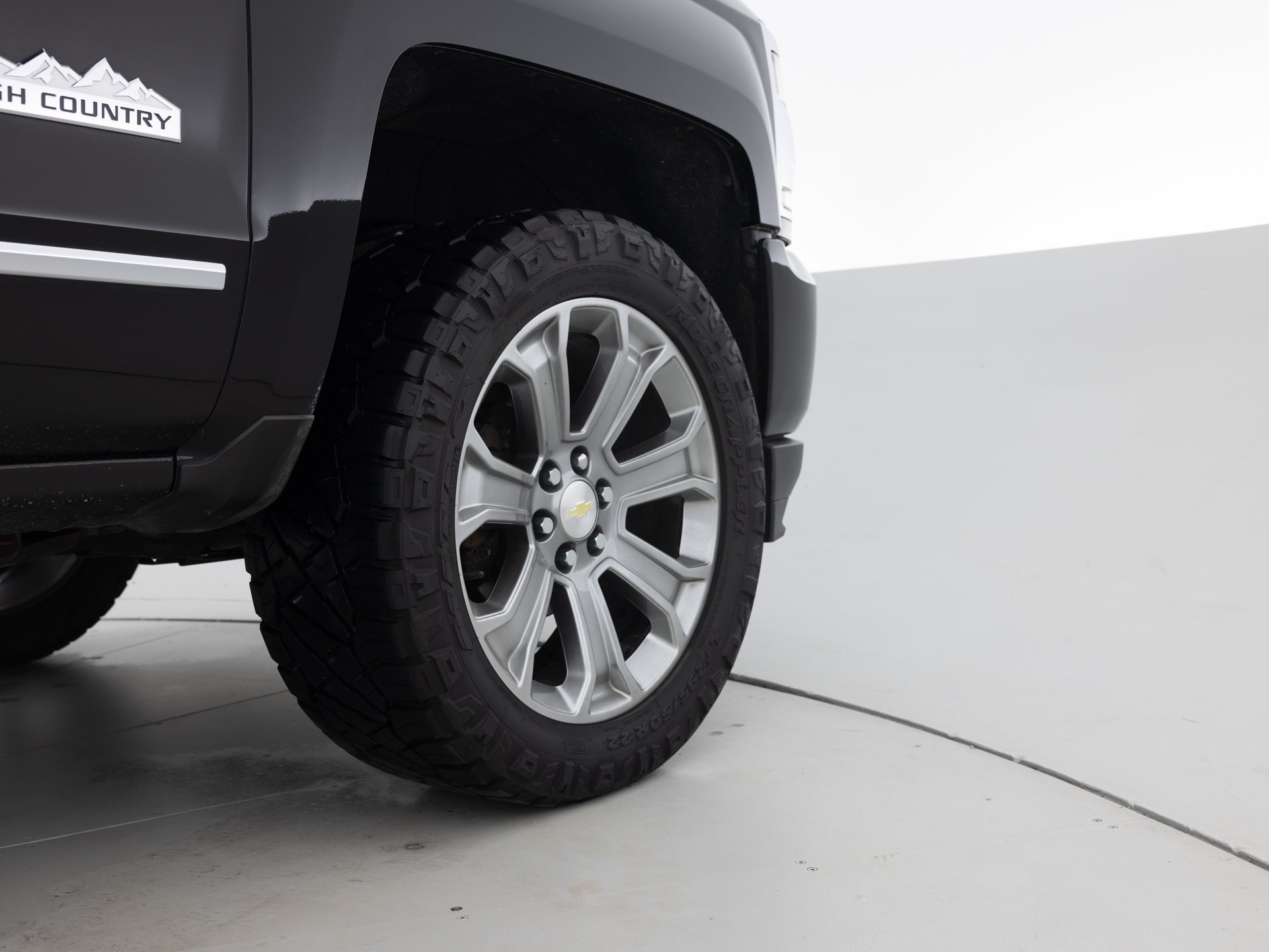 black chevy silverado high country 12