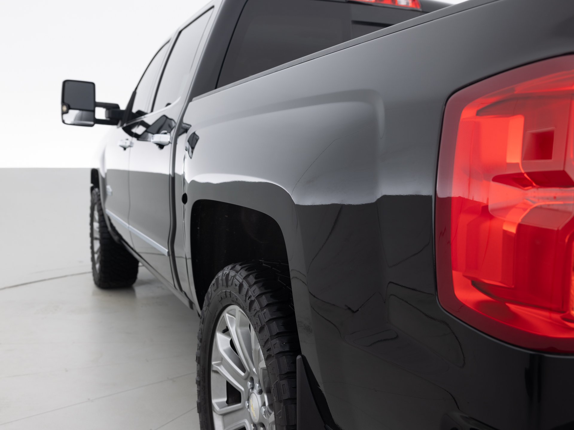 black chevy silverado high country 6