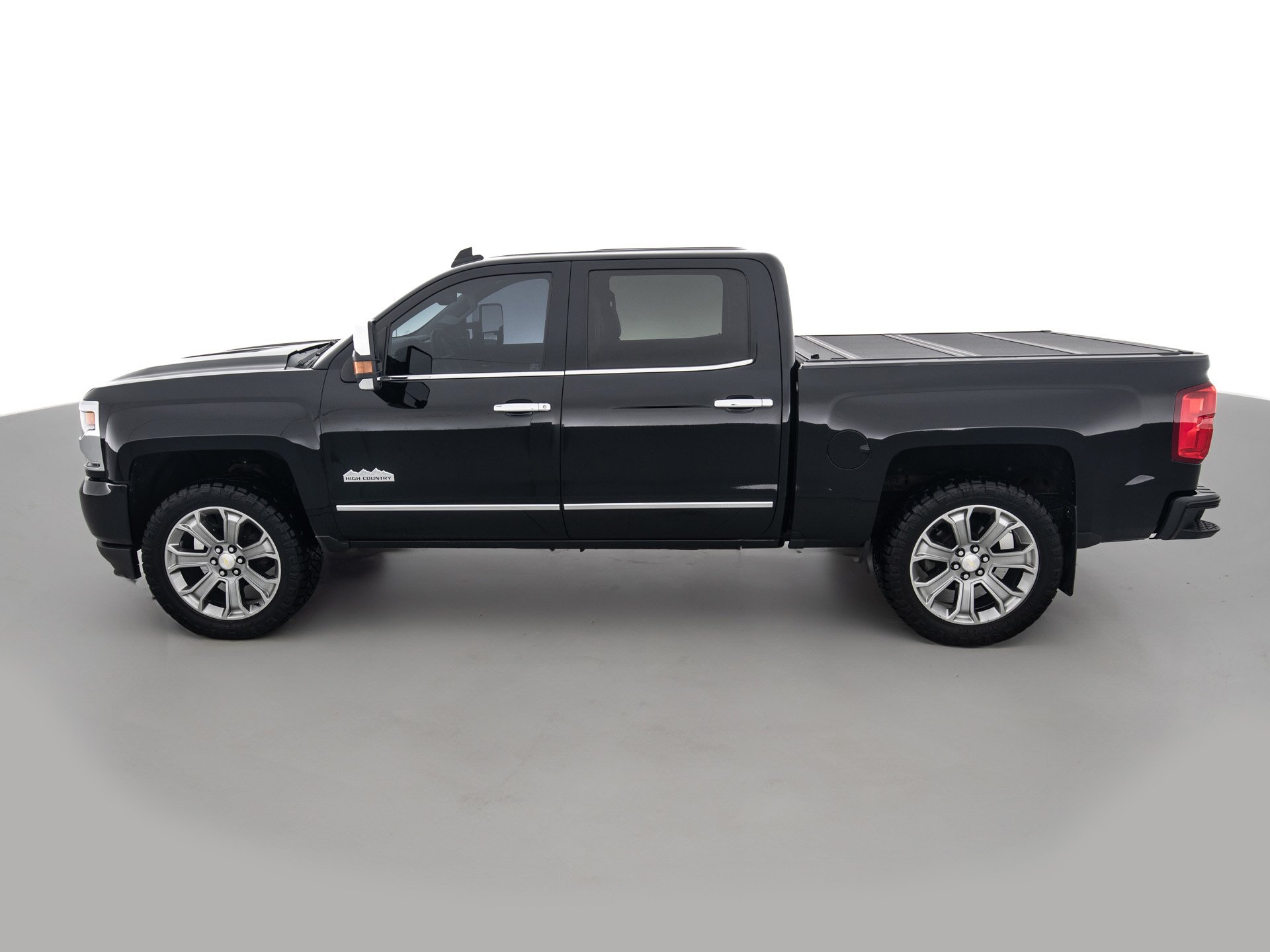 black chevy silverado high country 7
