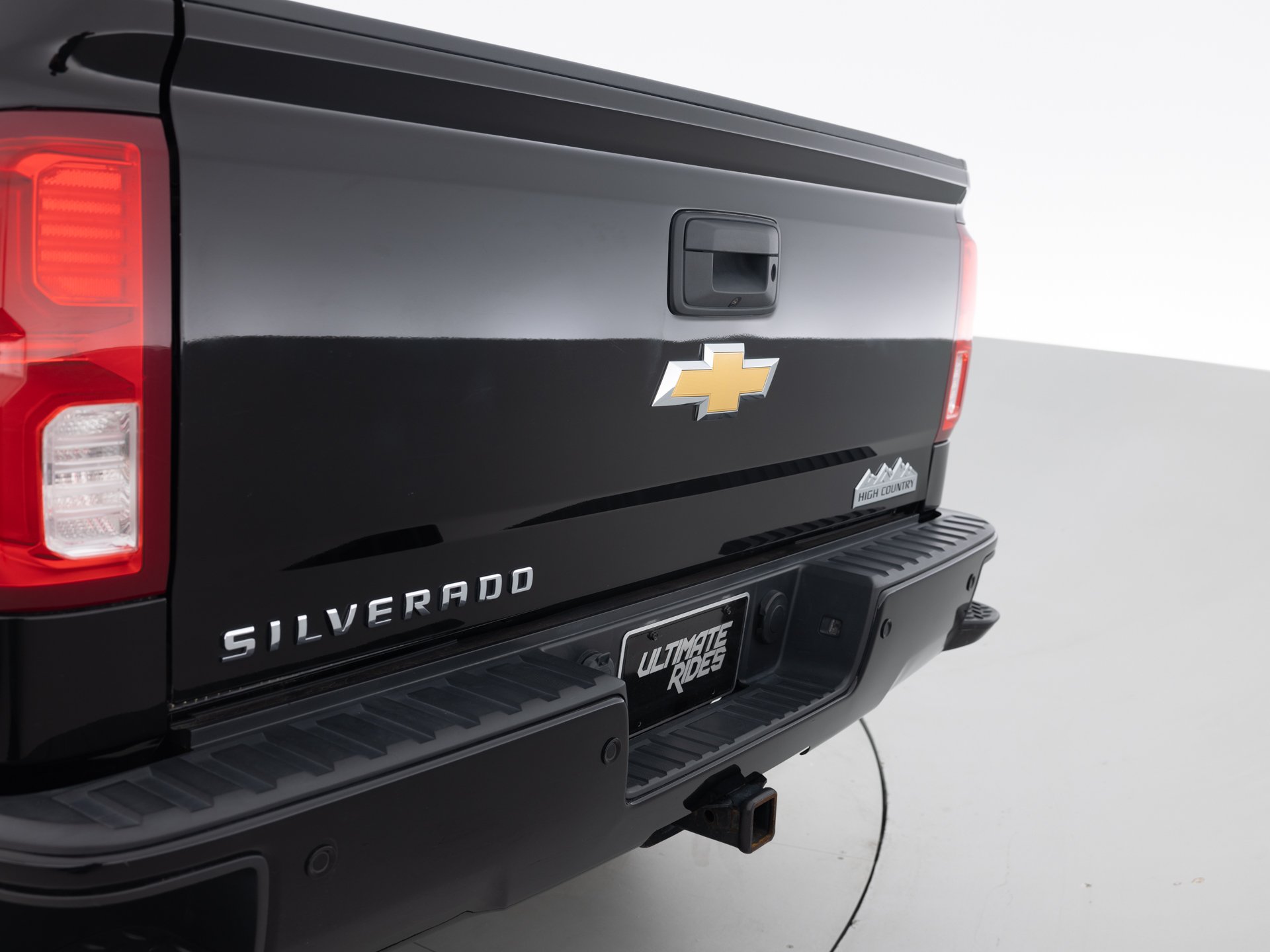 black chevy silverado high country 8