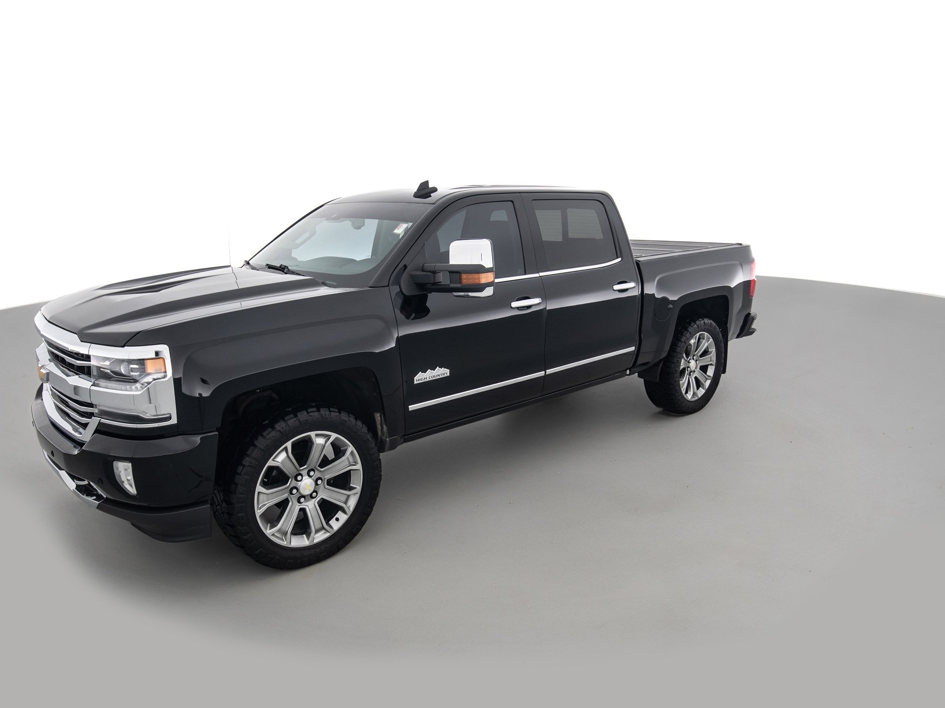 black chevy silverado high country 8