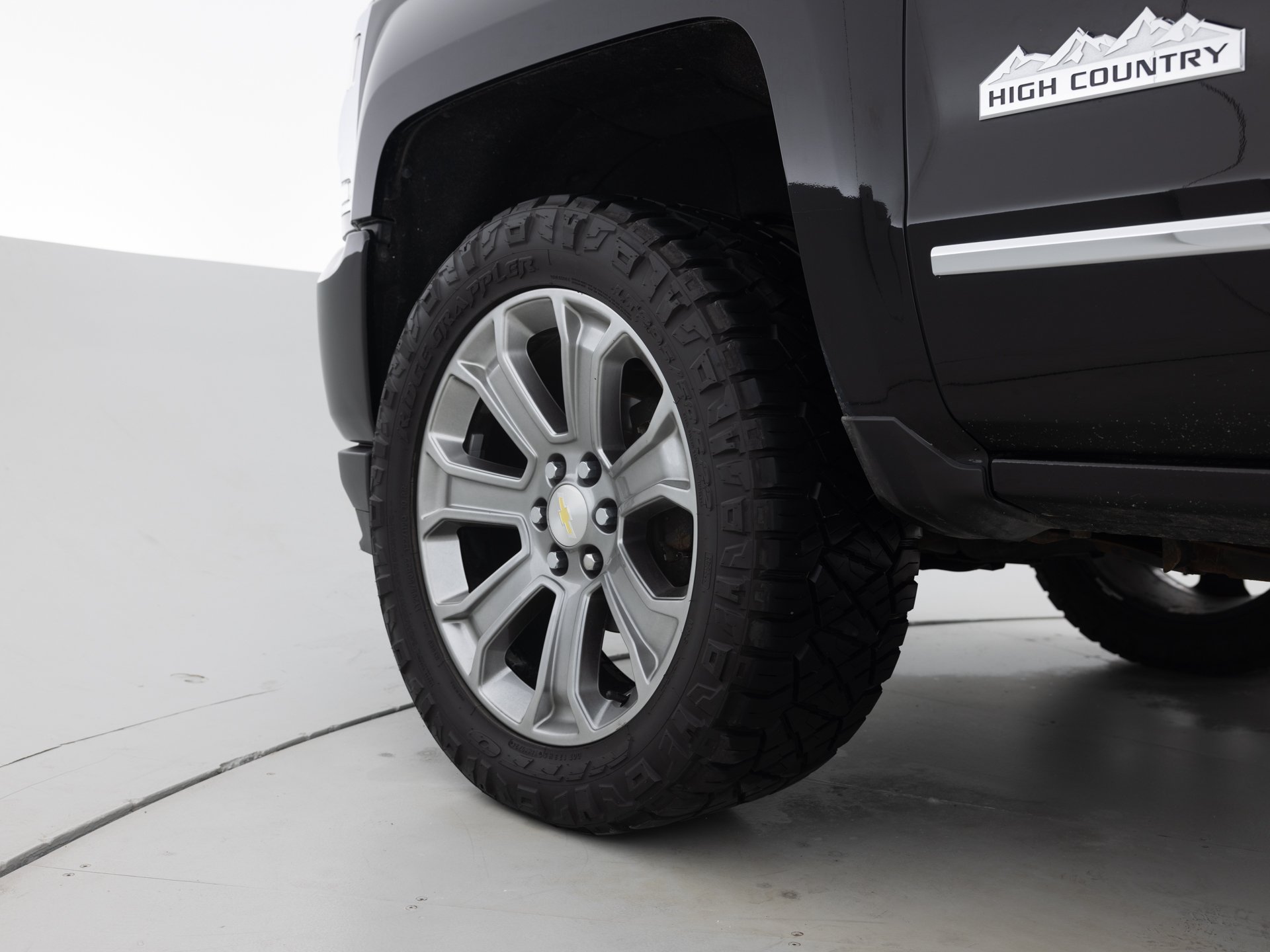 black chevy silverado high country 9