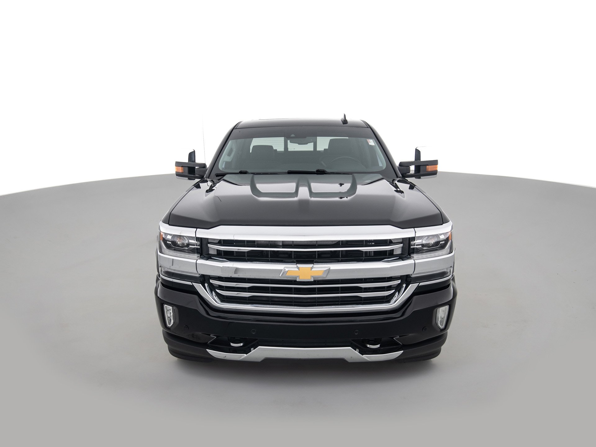 black chevy silverado high country