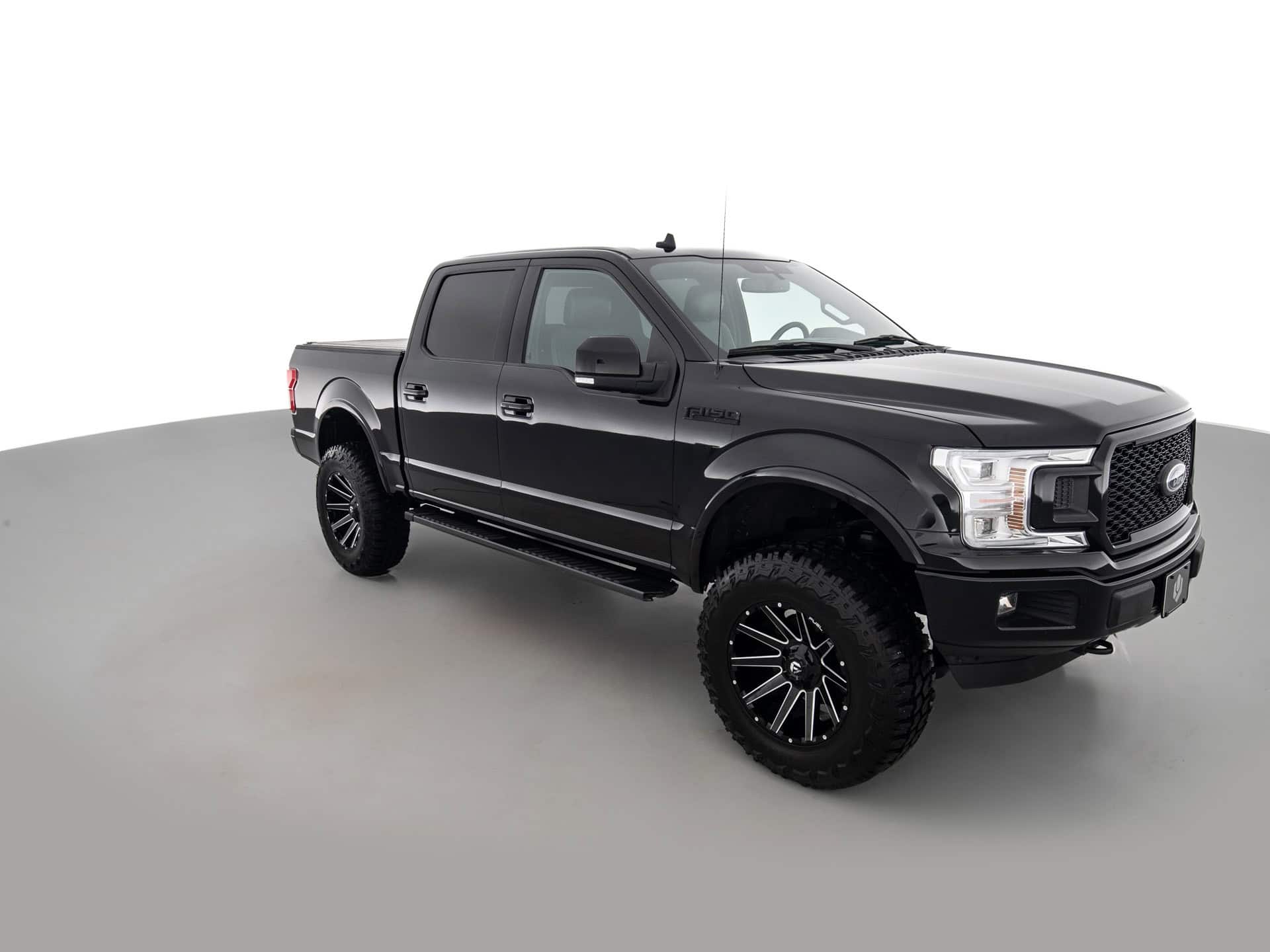 black ford f150 lariat 2