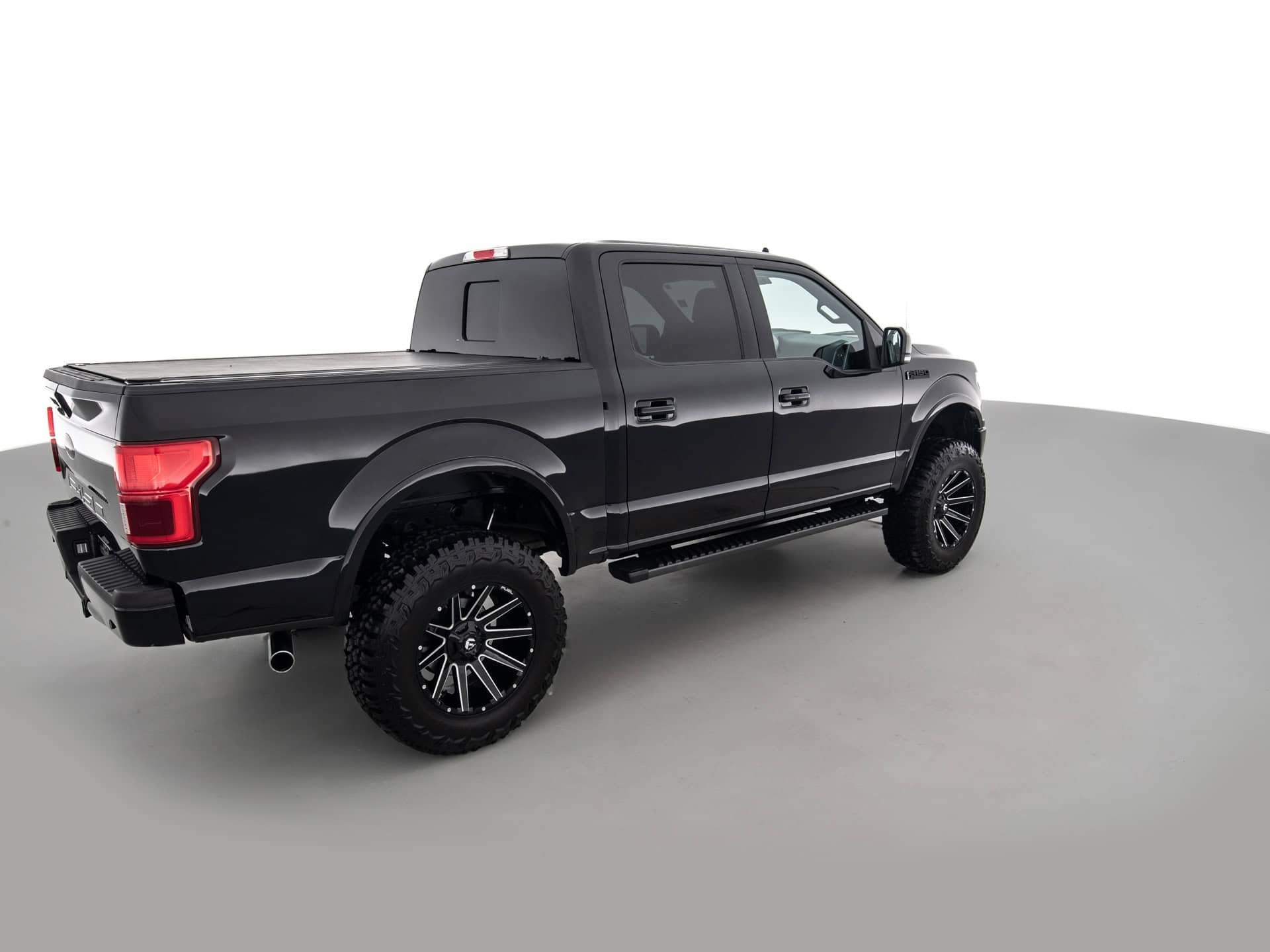 black ford f150 lariat 4