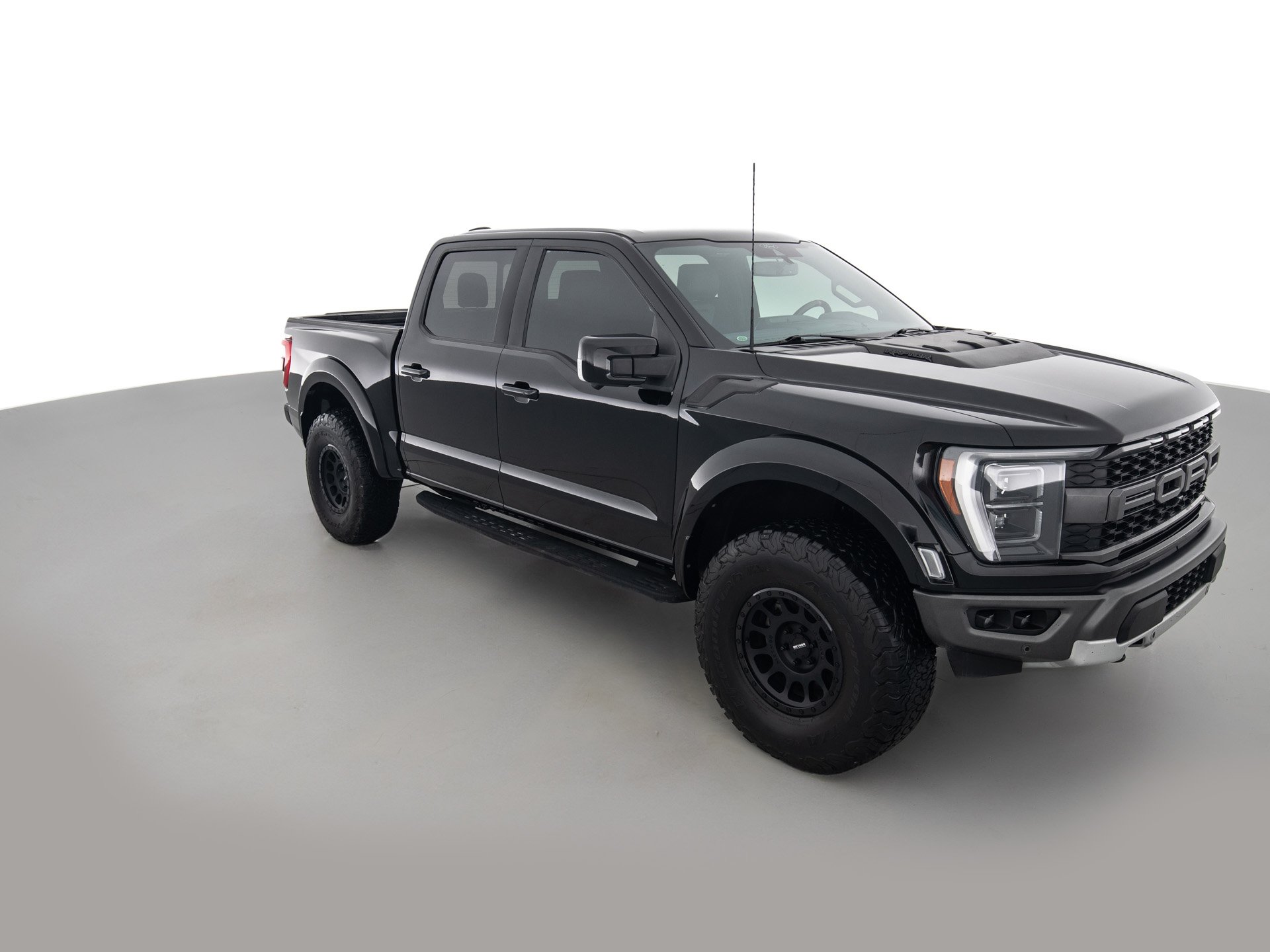 black ford f150 raptor 2