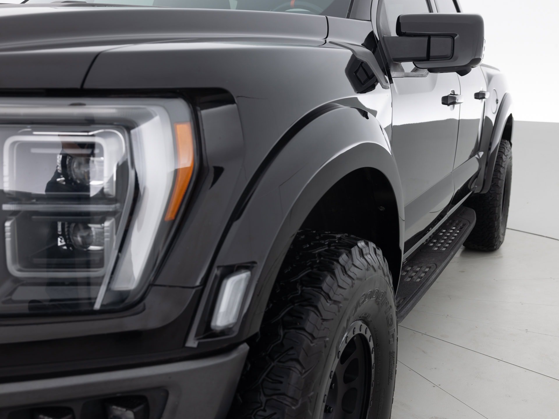 black ford f150 raptor 3