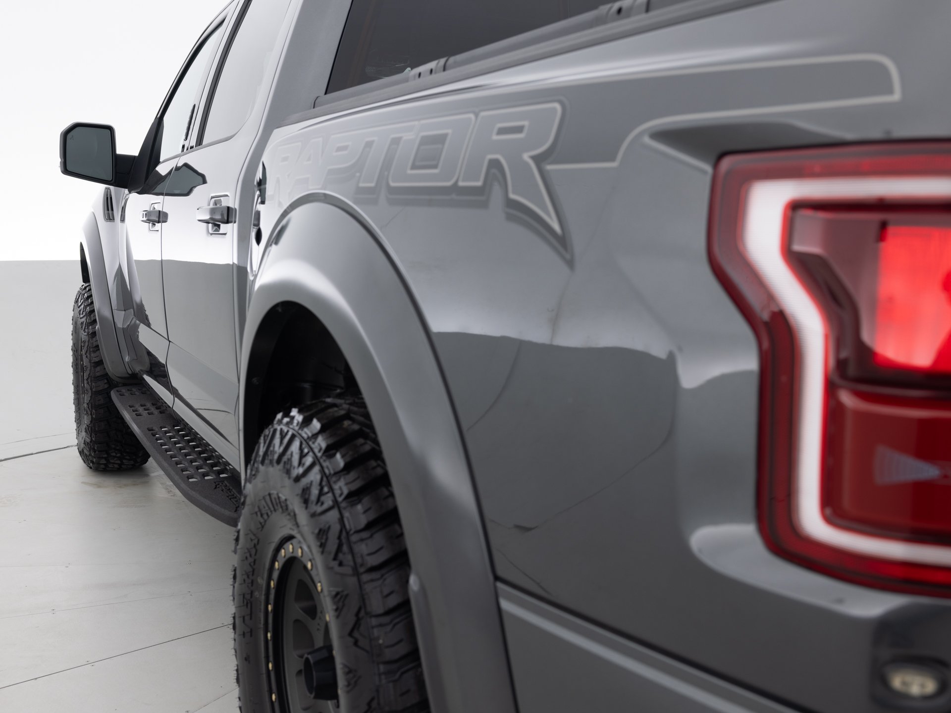 black ford f150 raptor 6