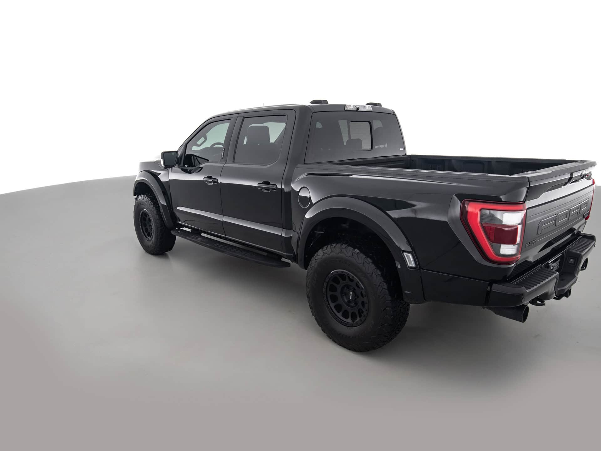 black ford f150 raptor 6
