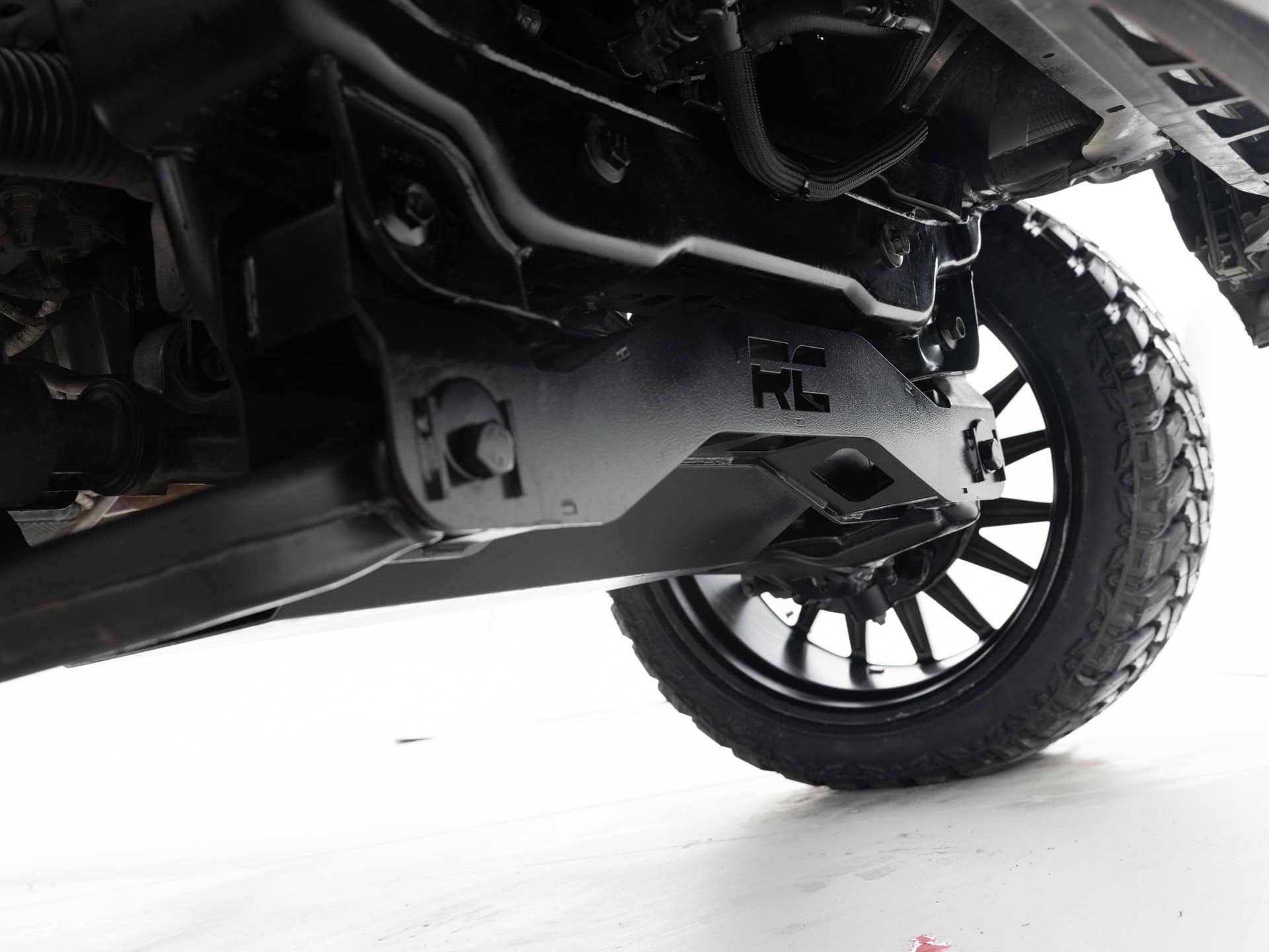 black ford f150 sport 16