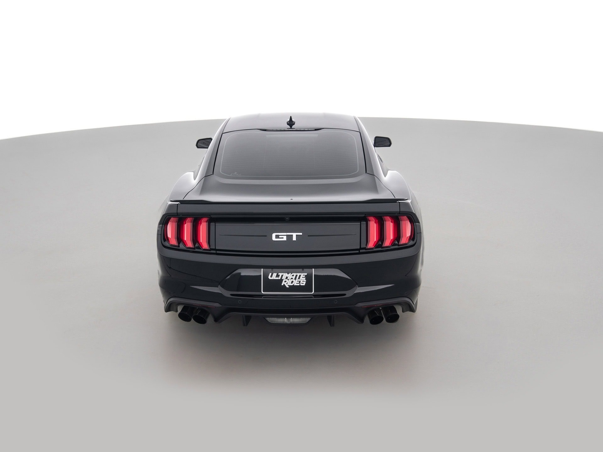 black ford mustang gt prem 5