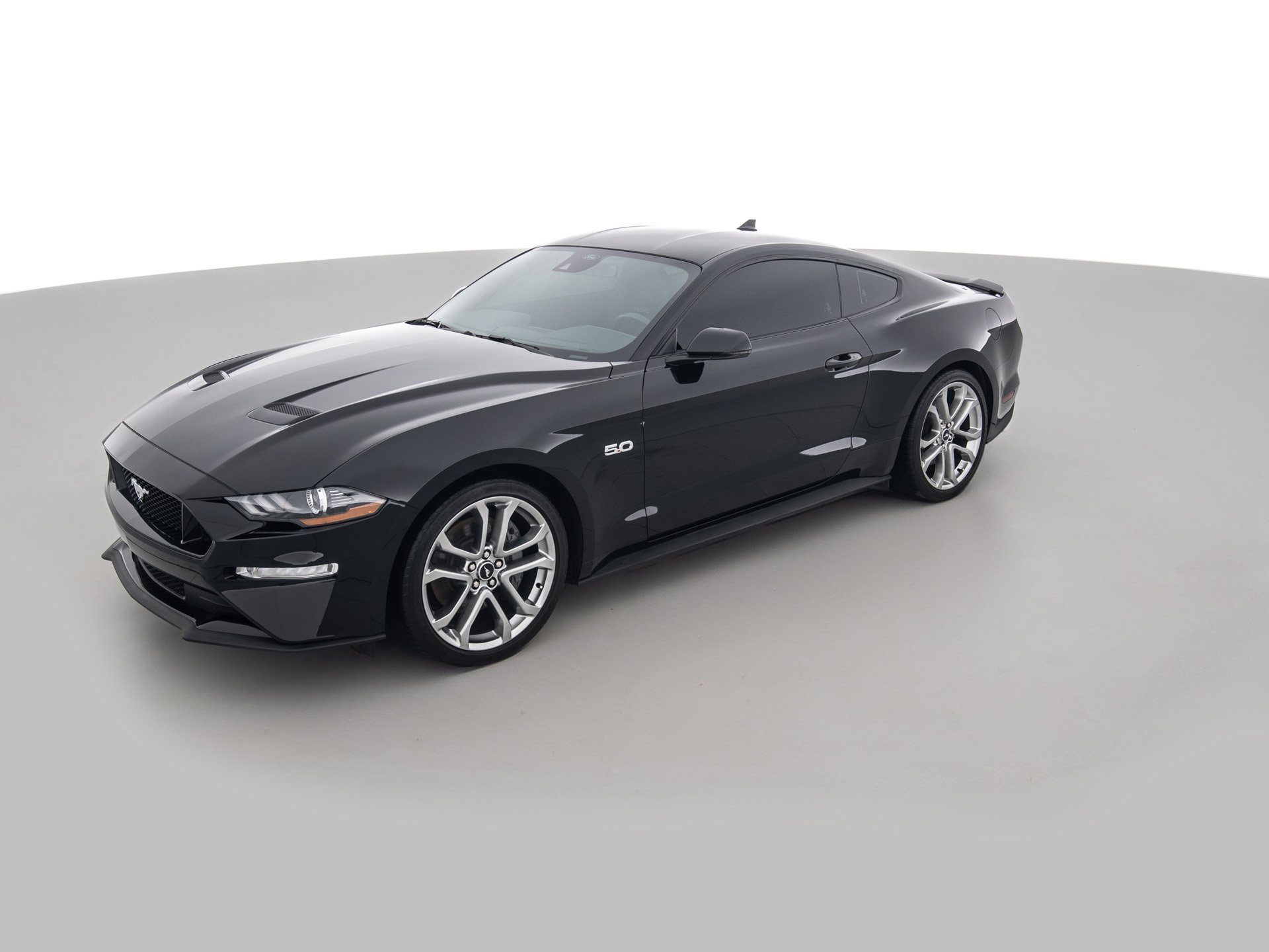 black ford mustang gt prem 8