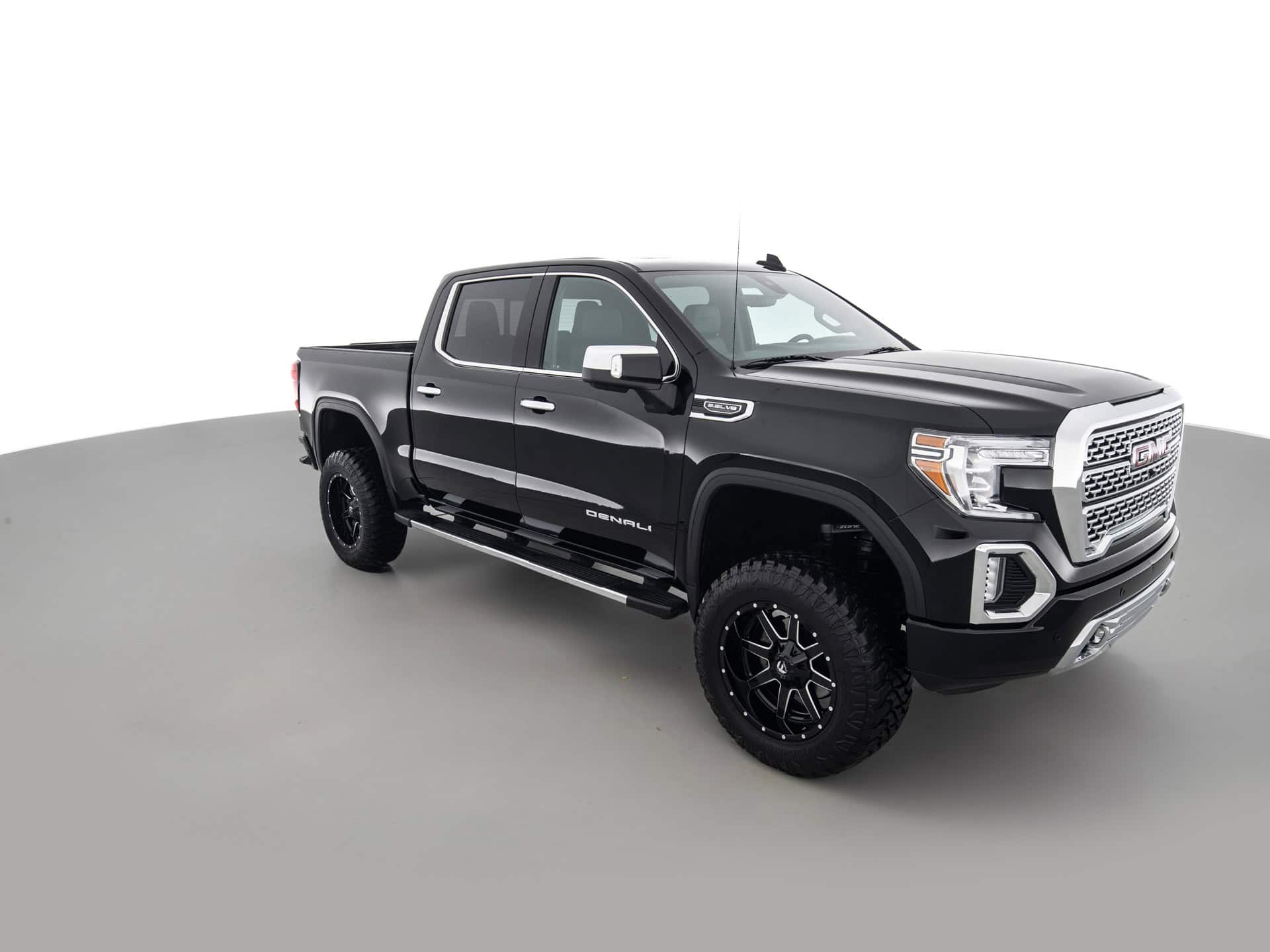 black gmc sierra denali 2