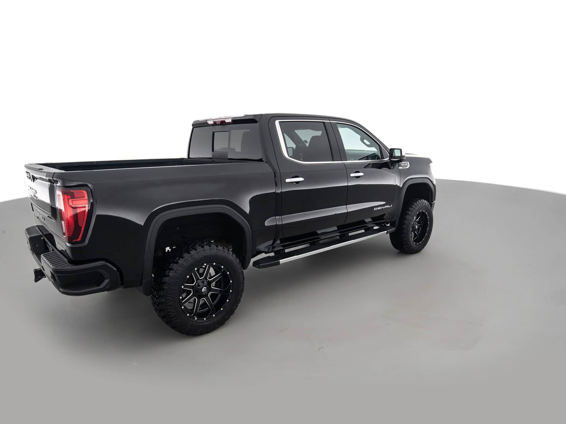 black gmc sierra denali 4
