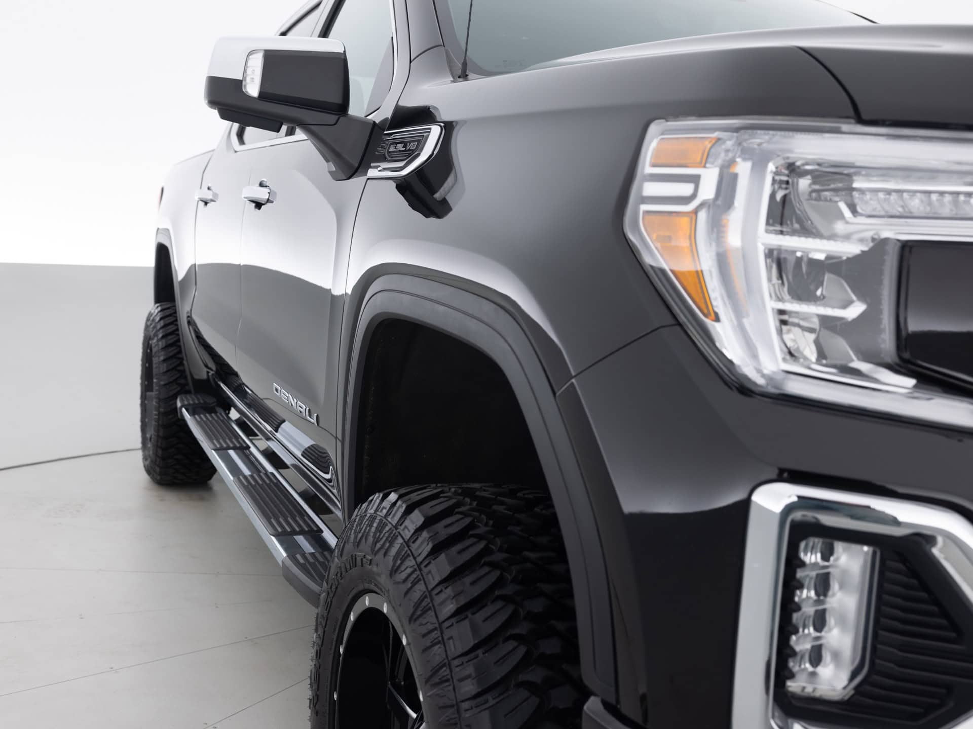 black gmc sierra denali 4