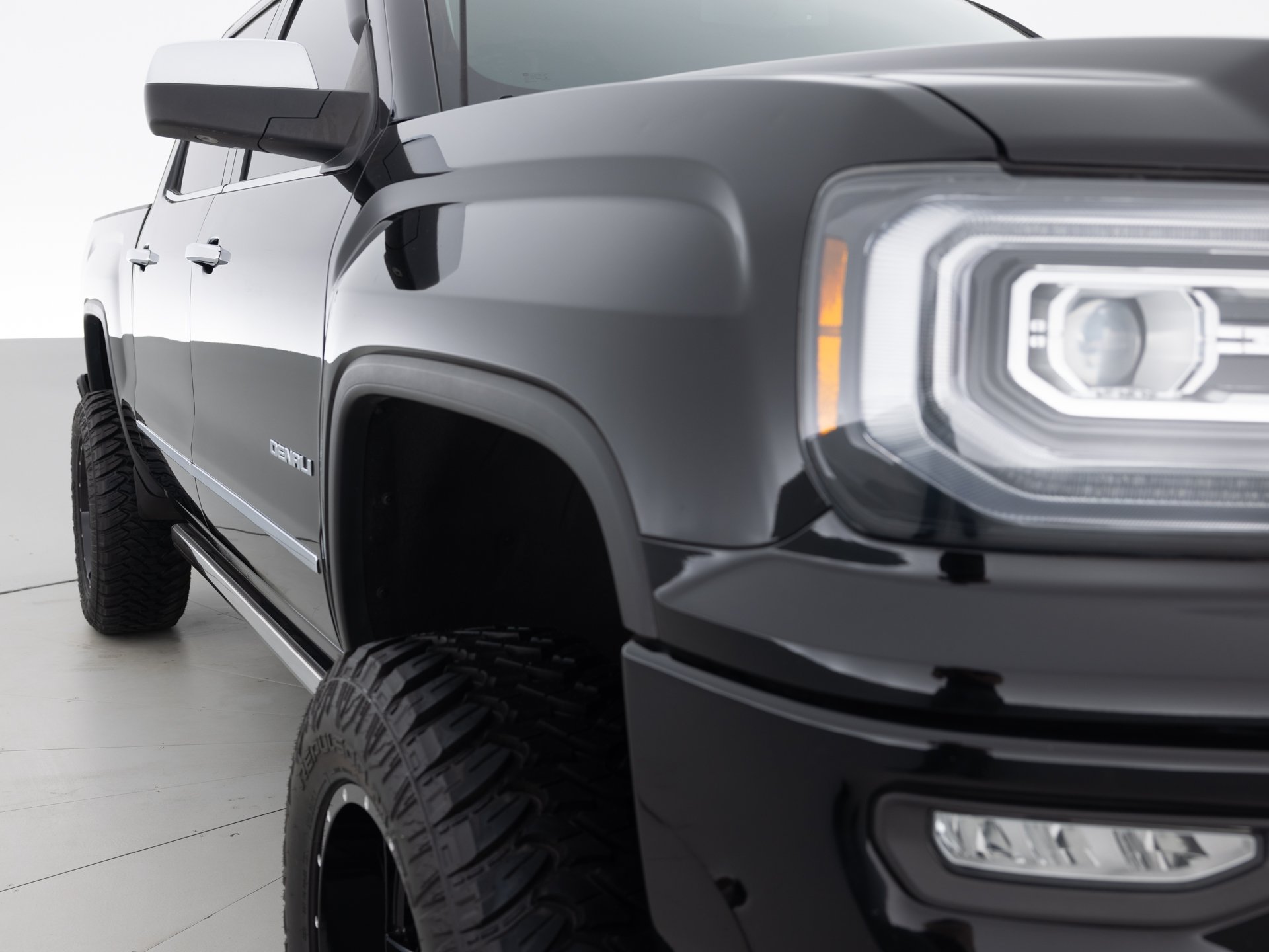 black gmc sierra denali 4