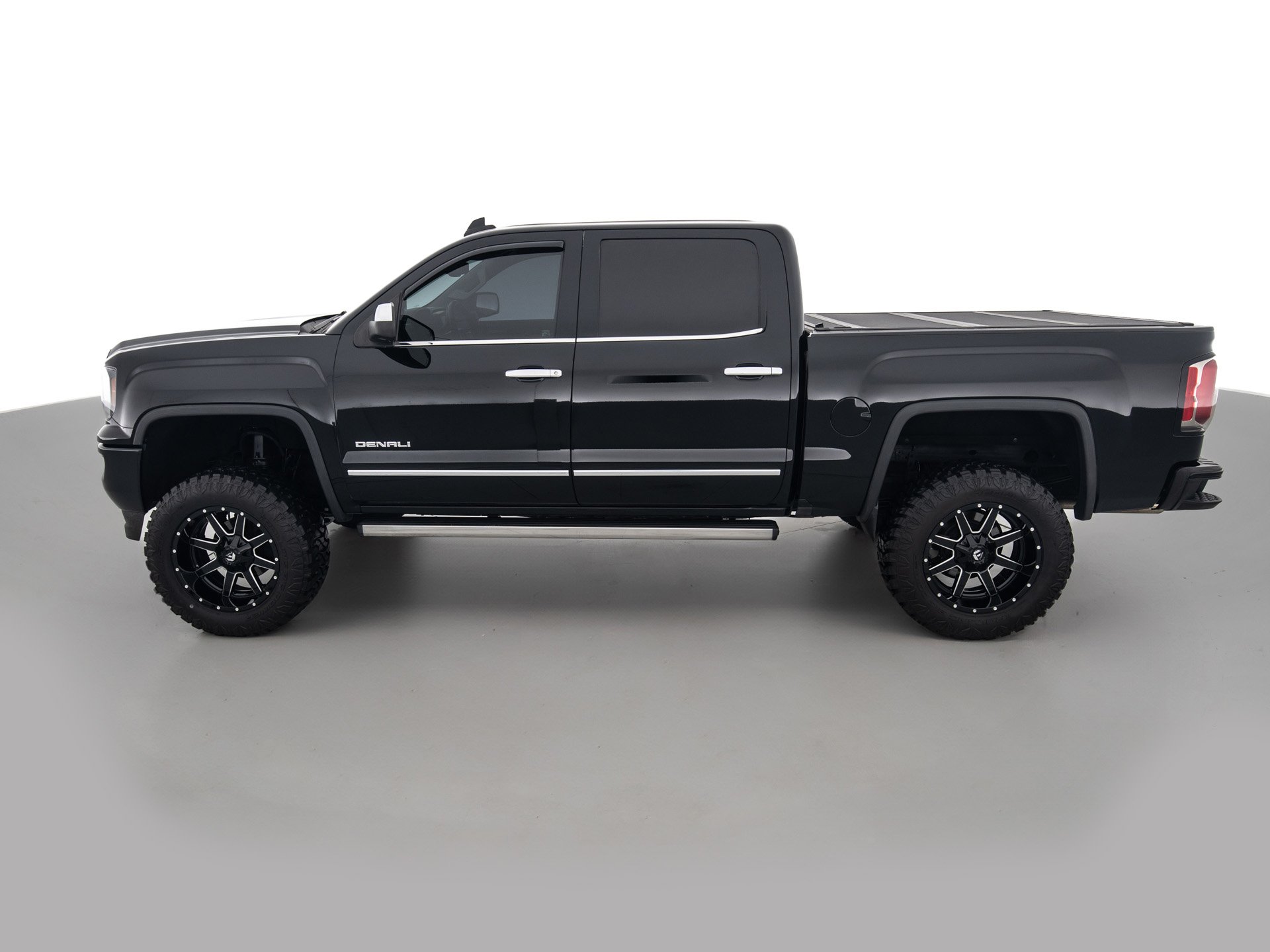black gmc sierra denali 7