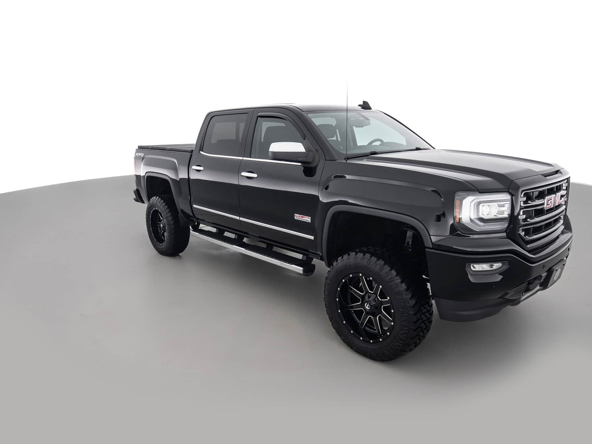 black gmc sierra slt 2