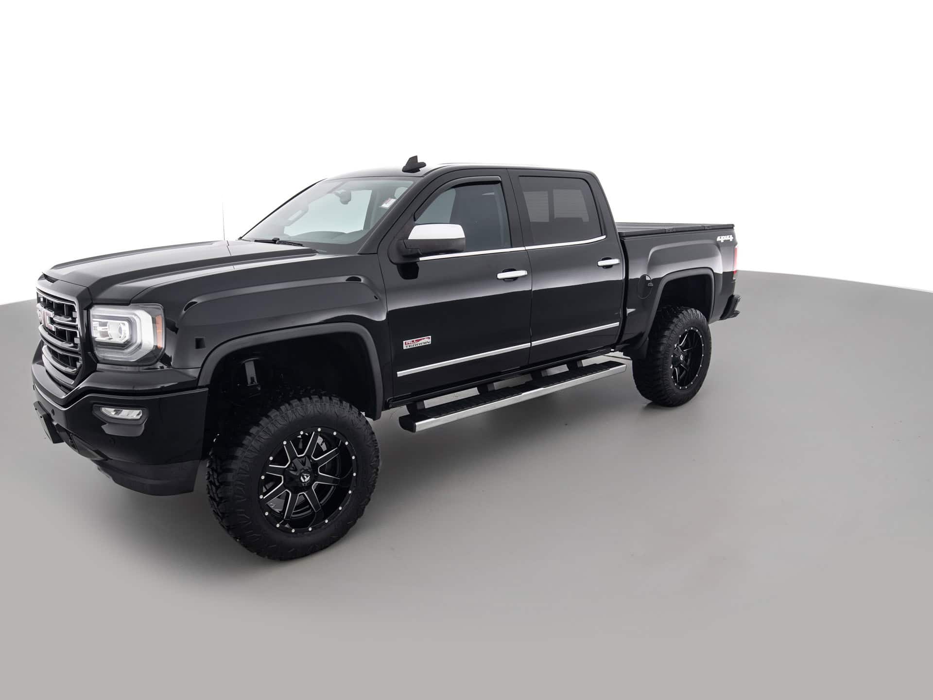 black gmc sierra slt 8