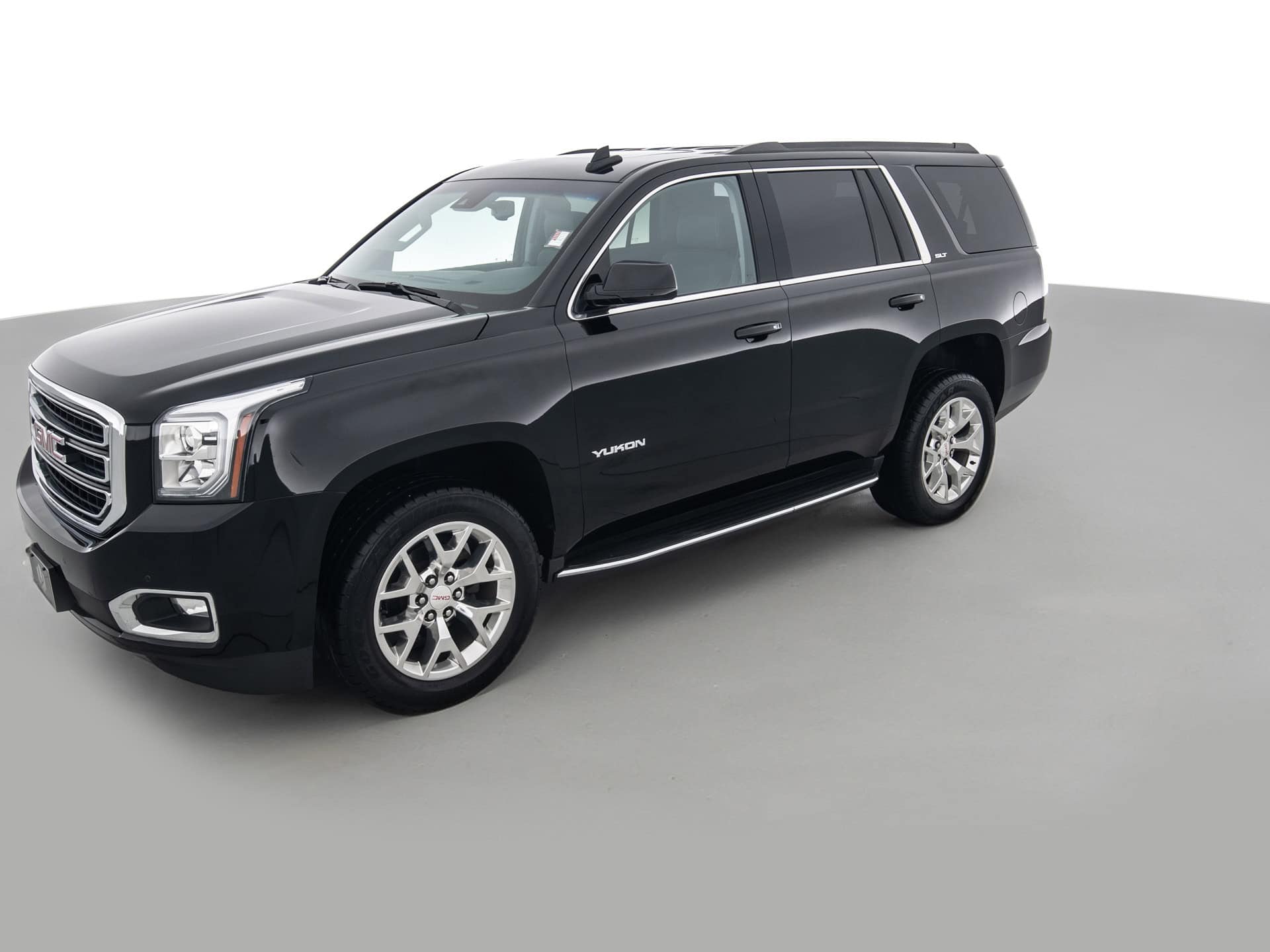 black gmc yukon slt 10