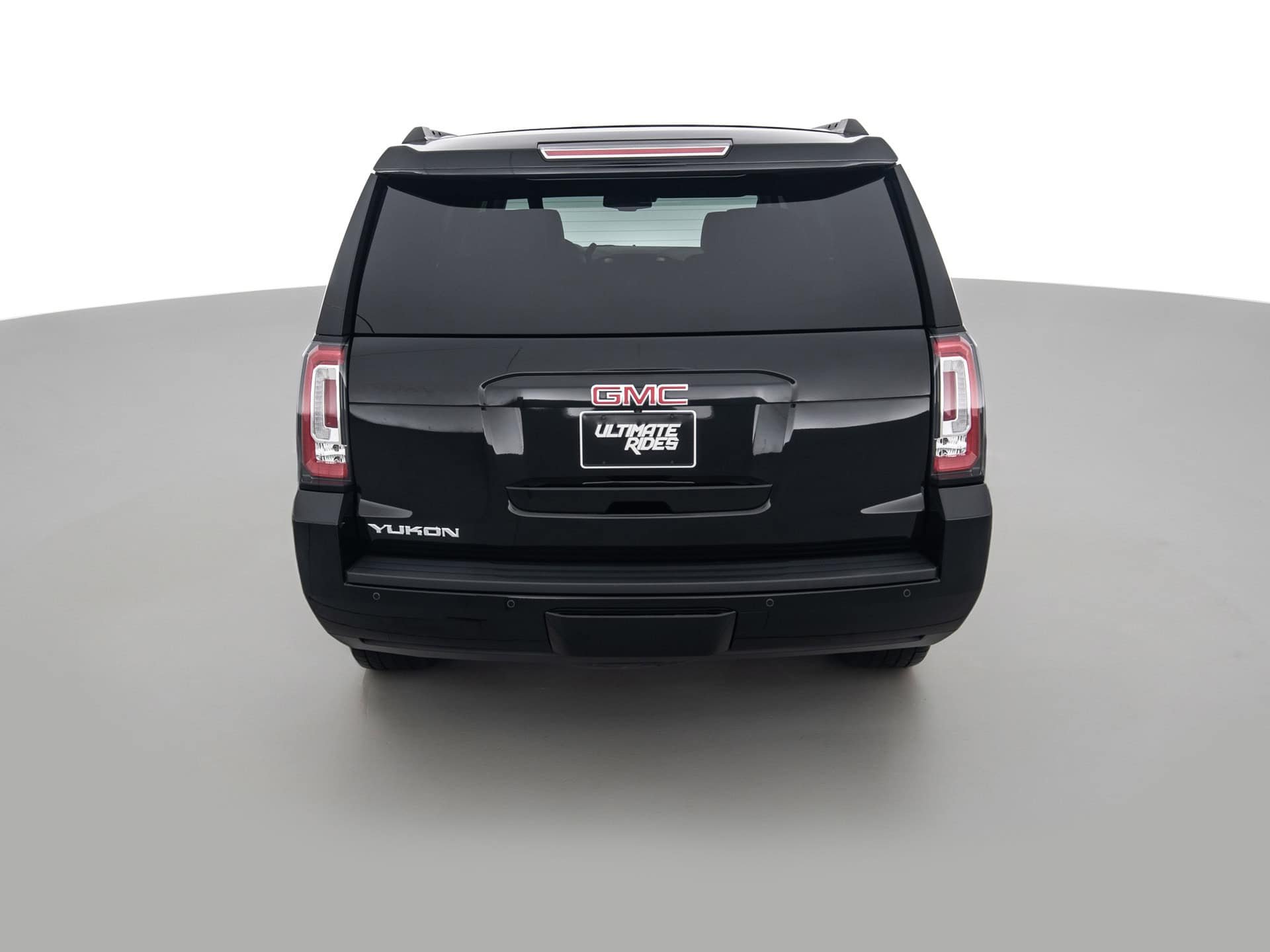 black gmc yukon slt 7