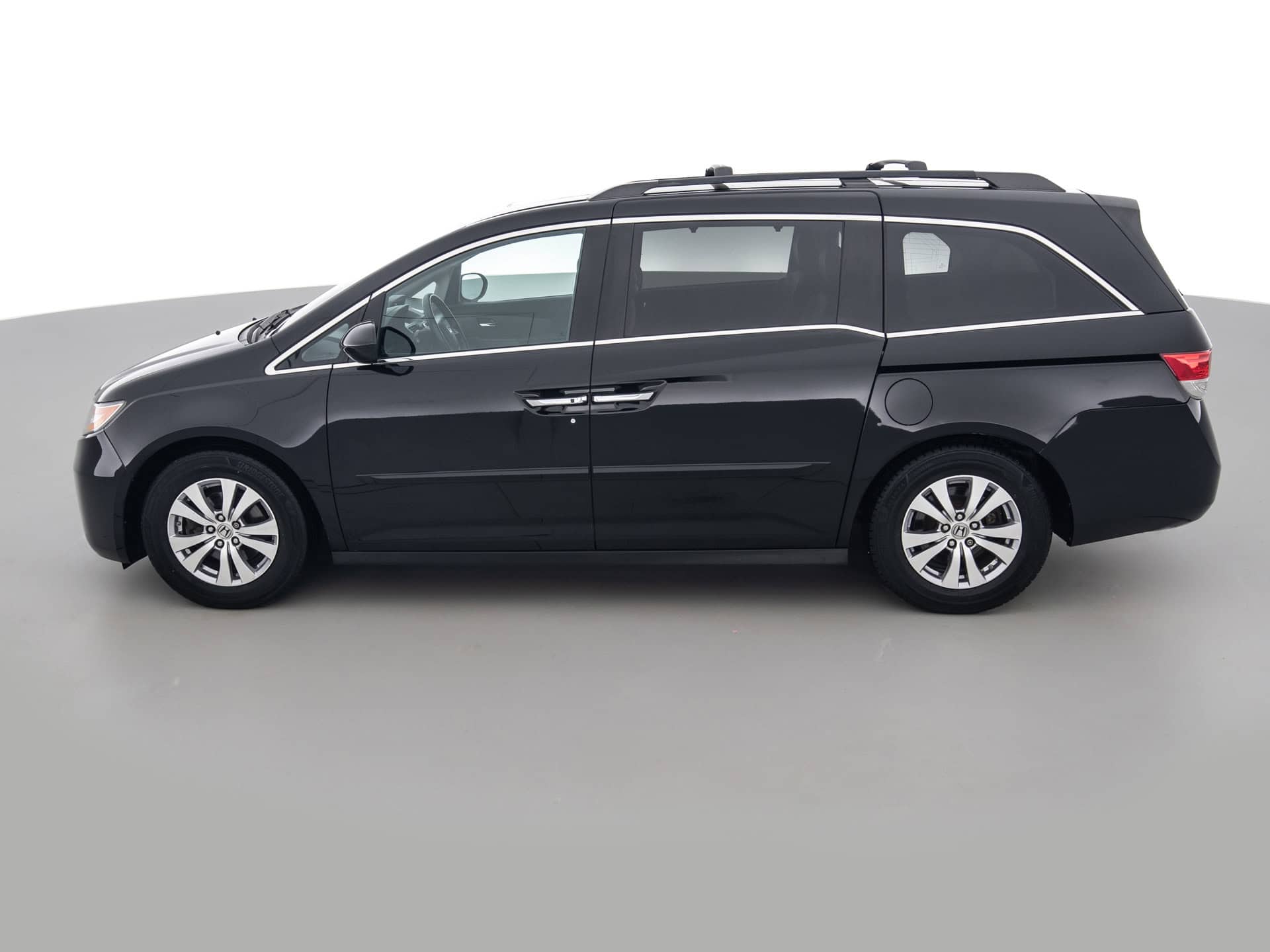 black honda odyssey ex l 7